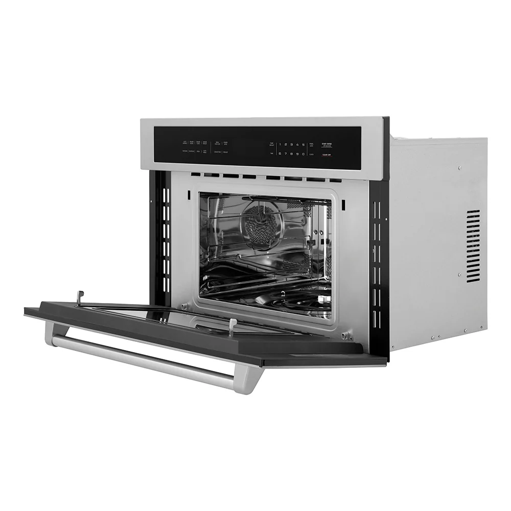 ZLINE 30 in. 1.6 cu. ft. Built-in Convection Microwave Oven in Stainless Steel with Speed and Sensor Cooking (MWO-30) - Image 4