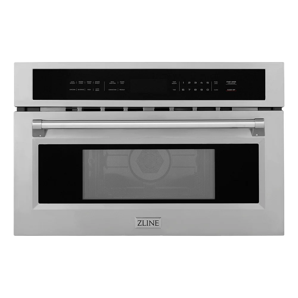 ZLINE 30 in. 1.6 cu. ft. Built-in Convection Microwave Oven in Stainless Steel with Speed and Sensor Cooking (MWO-30) - Image 5