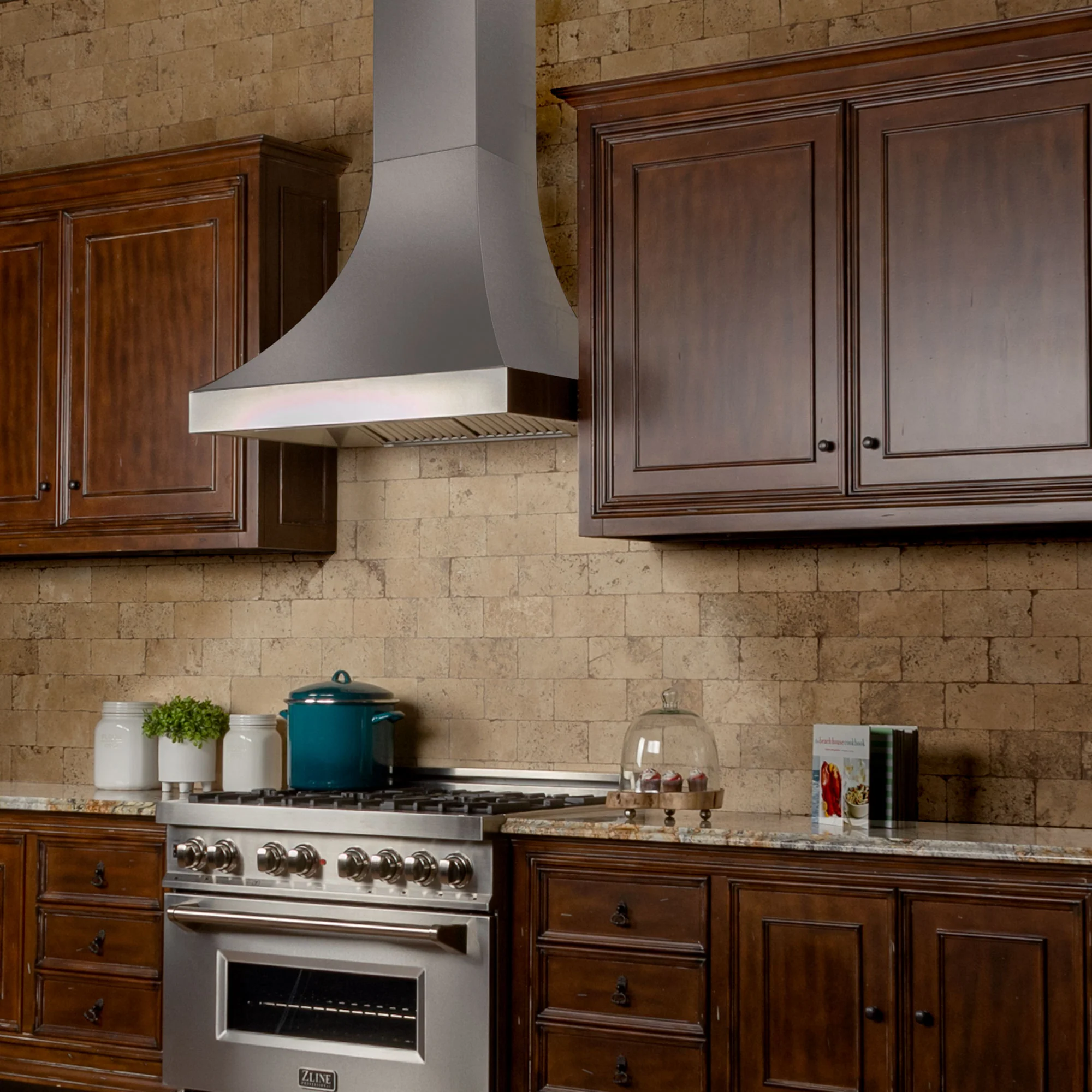 ZLINE 30" Designer Series Fingerprint Resistant Stainless Steel Ducted Wall Range Hood (8632S-30) - Image 11