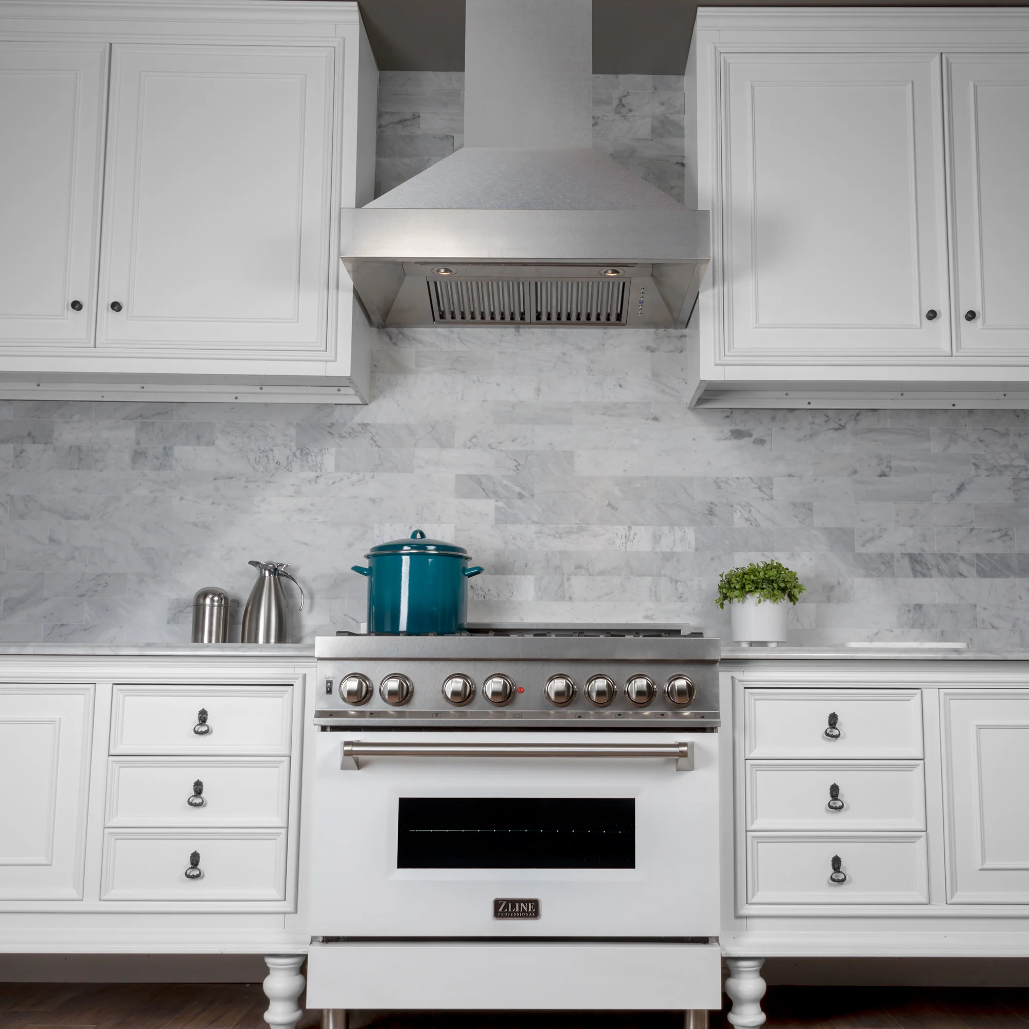ZLINE 30" Designer Series Ducted Wall Mount Range Hood in Fingerprint Resistant Stainless Steel (8656S-30) - Image 12