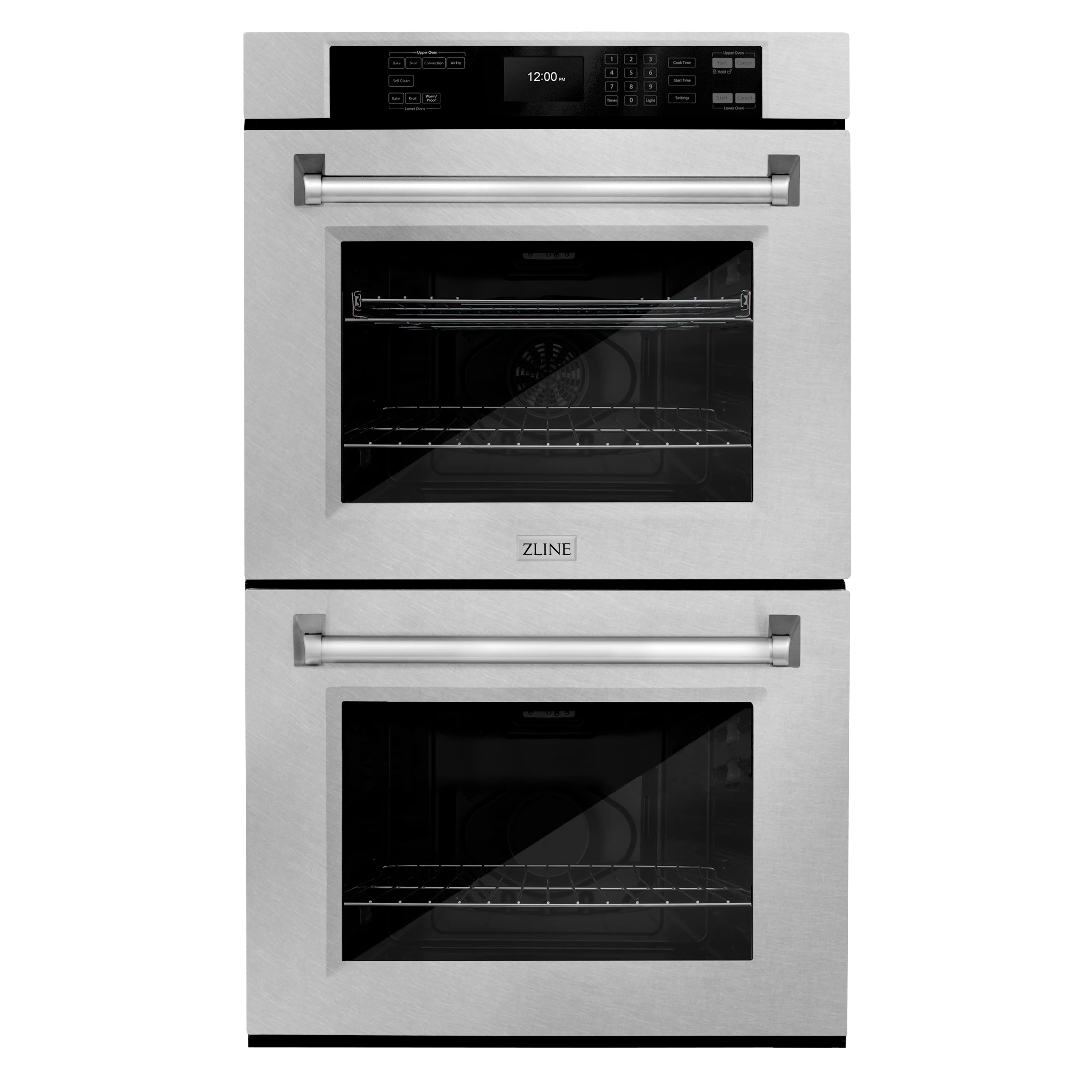 ZLINE 30 in. Professional True Convection Double Wall Oven with Air Fry and Self Clean in Satin Stainless Steel (WADS-30) - Image 4