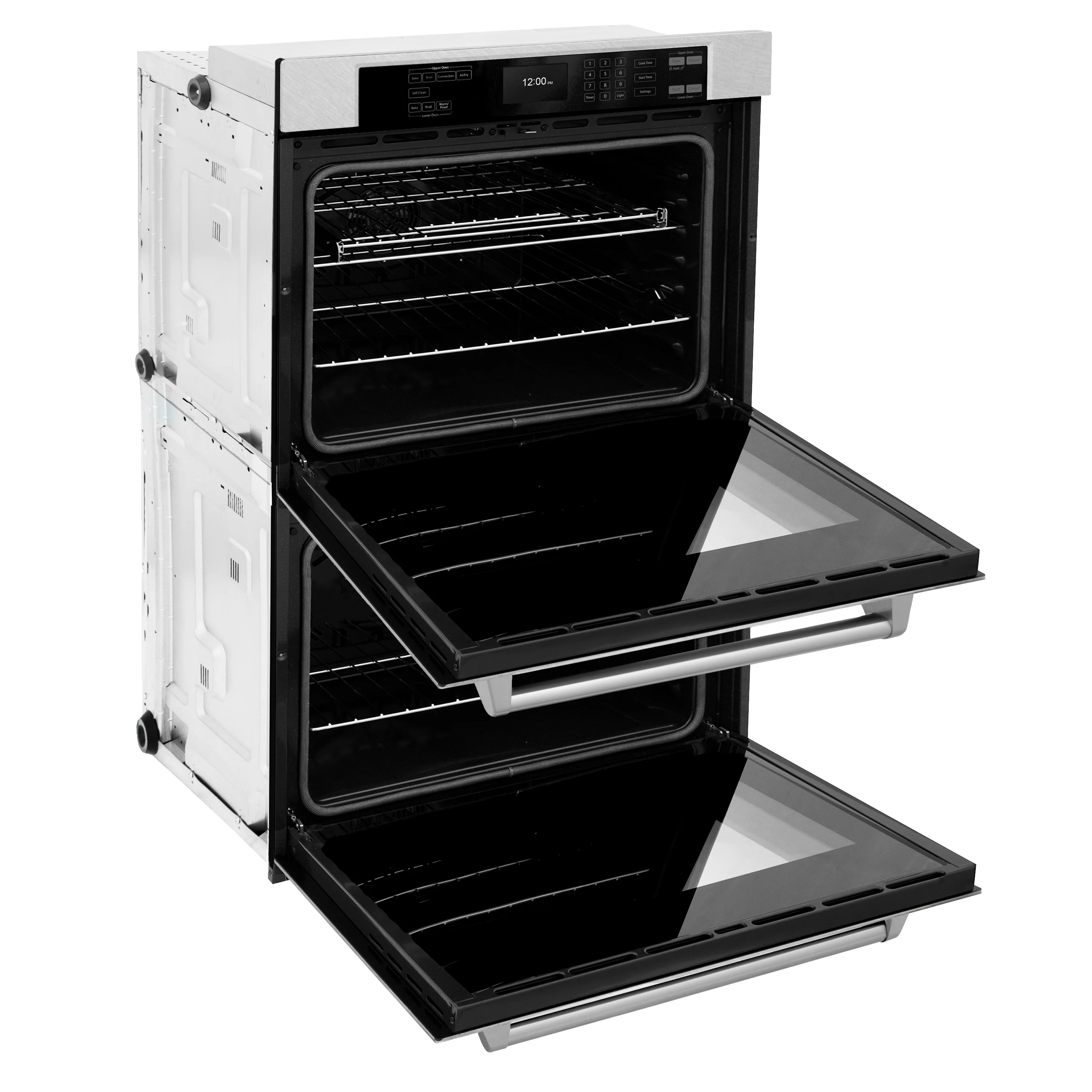 ZLINE 30 in. Professional True Convection Double Wall Oven with Air Fry and Self Clean in Satin Stainless Steel (WADS-30) - Image 7