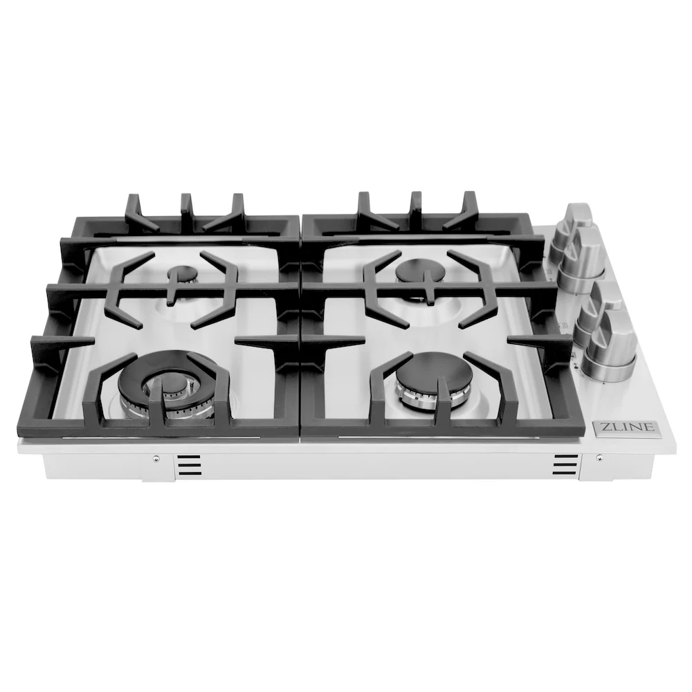ZLINE 30" Gas Cooktop with 4 Gas Burners (RC30) - Image 3