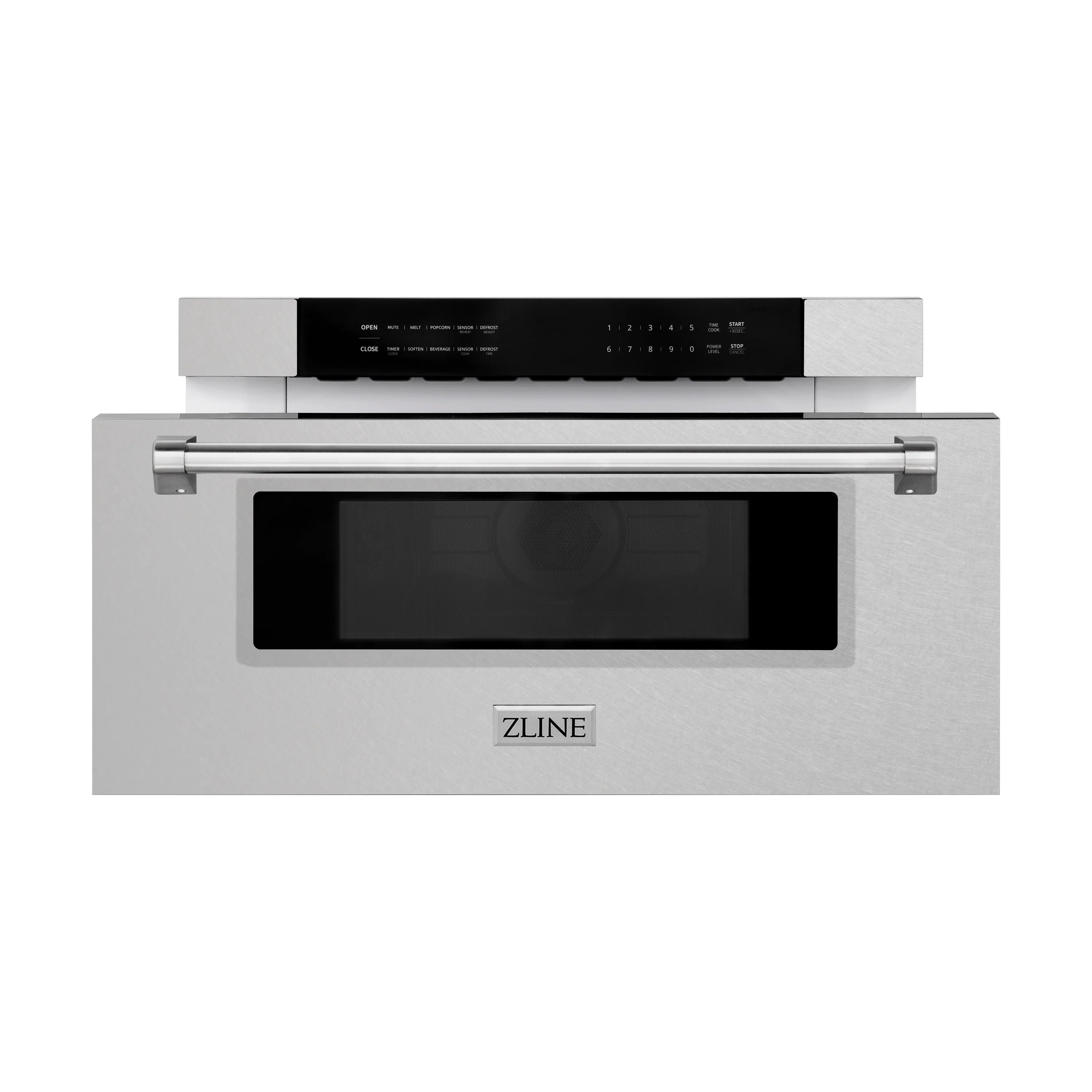 ZLINE 30 in 1.2 cu. ft. Built-in Microwave Drawer in Satin Stainless Steel, Open Box-Great Condition - Image 3
