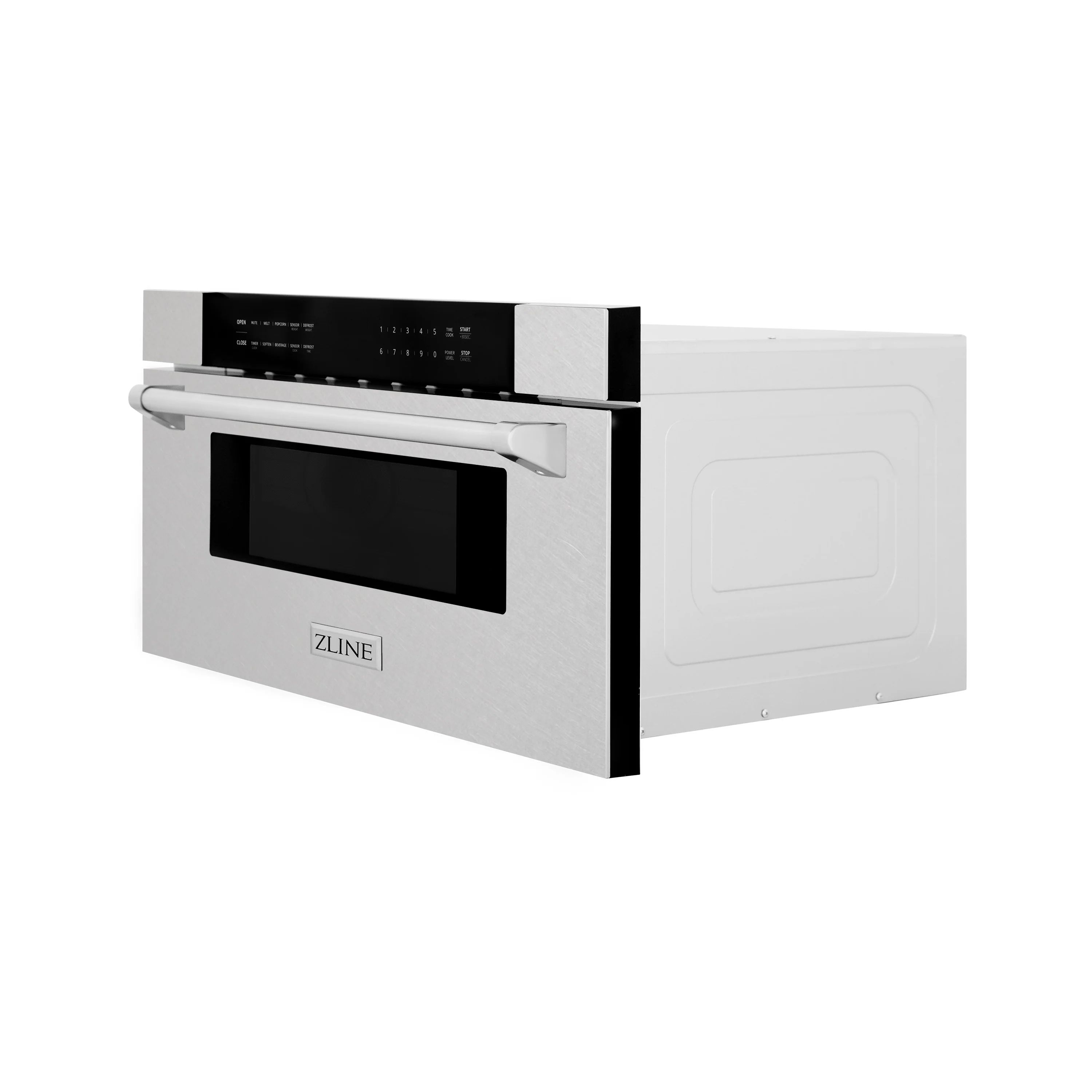 ZLINE 30 in 1.2 cu. ft. Built-in Microwave Drawer in Satin Stainless Steel, Open Box-Great Condition - Image 5
