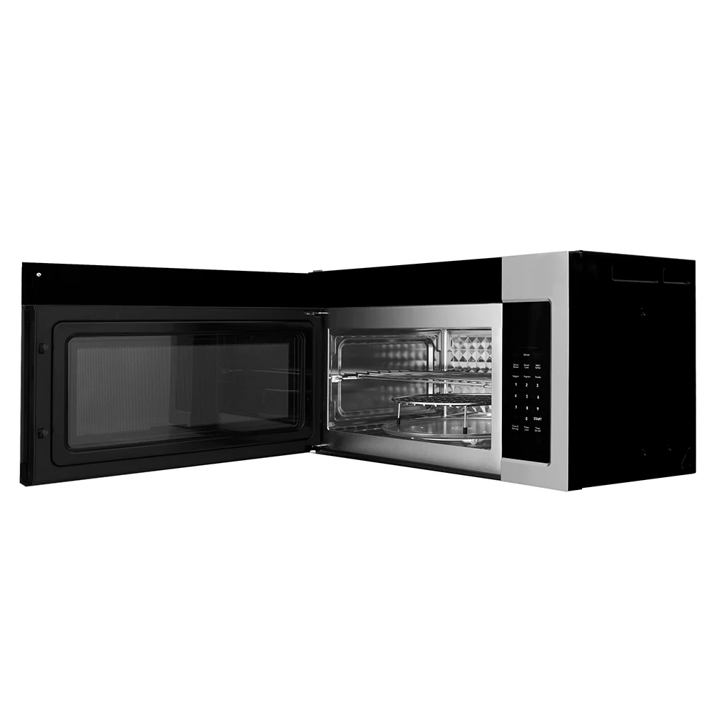 ZLINE 30 in. 1.5 cu. ft. Over-The-Range Convection Microwave Oven in Stainless Steel with Traditional Handle and Sensor Cooking, Open Box-Great Condition - Image 6