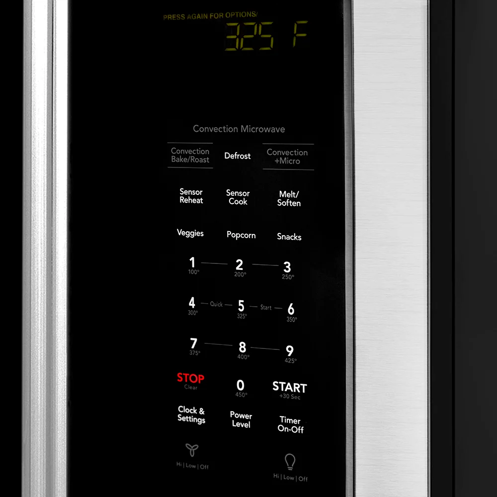 ZLINE 30 in. 1.5 cu. ft. Over-The-Range Convection Microwave Oven in Stainless Steel with Traditional Handle and Sensor Cooking, Open Box-Great Condition - Image 9