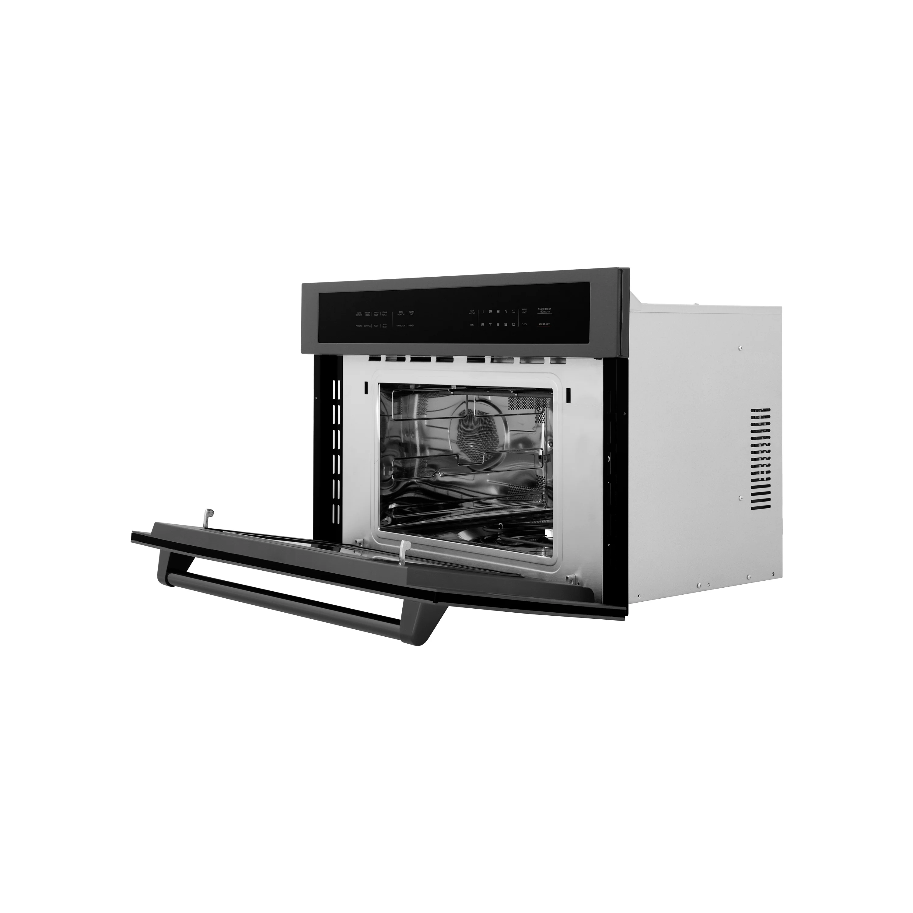 ZLINE 30 in. 1.6 cu ft. Built-in Convection Microwave Oven in Black Stainless Steel with Speed and Sensor Cooking, Open Box-Great Condition - Image 6