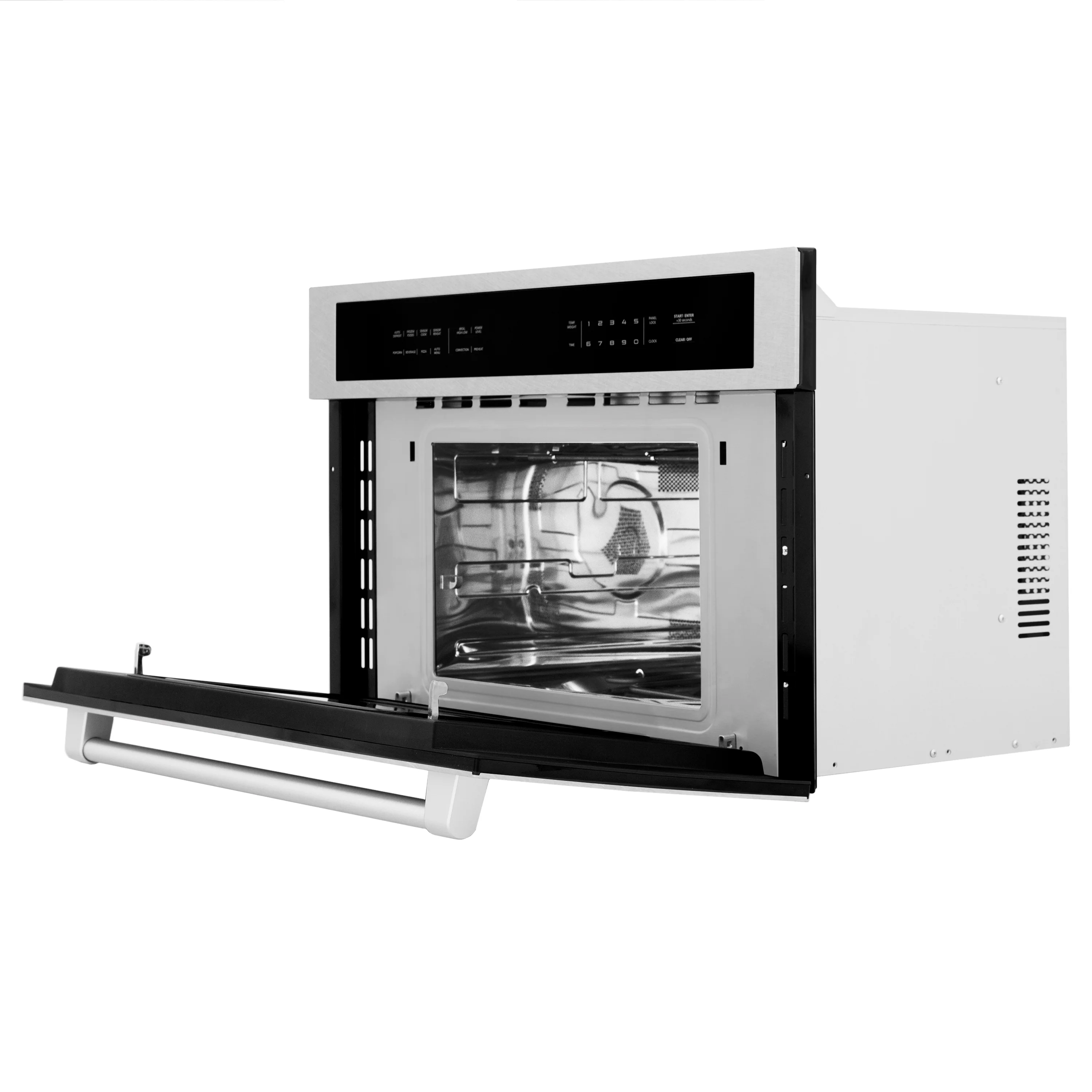 ZLINE 30 in. 1.6 cu ft. Built-in Convection Microwave Oven in Satin Stainless Steel with Speed and Sensor Cooking, Open Box-Great Condition - Image 9