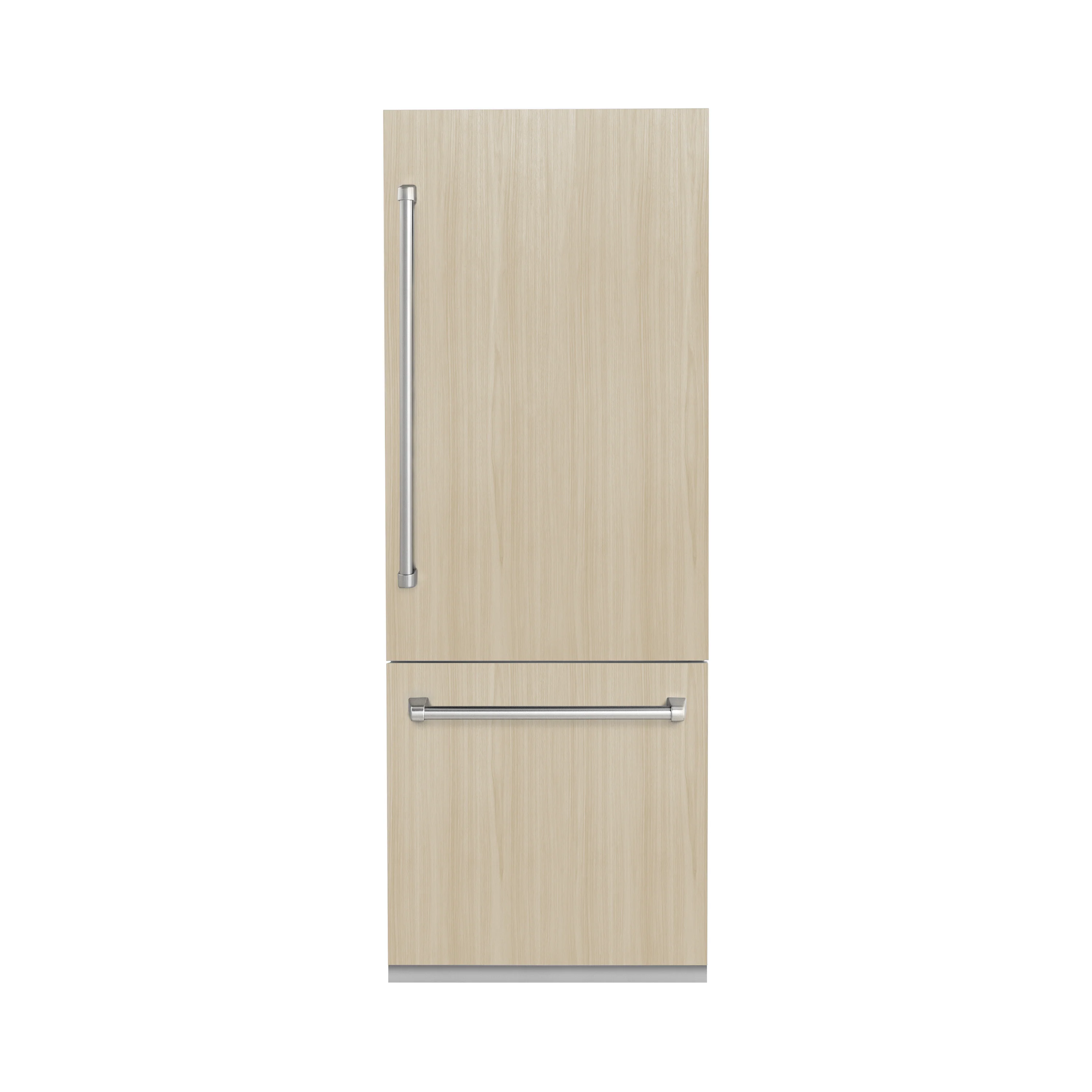 ZLINE 30 in. 16.1 cu. ft. Panel Ready Built-In Bottom Freezer Refrigerator with Water Dispenser and Ice Maker, Open Box-Good Condition - Image 4