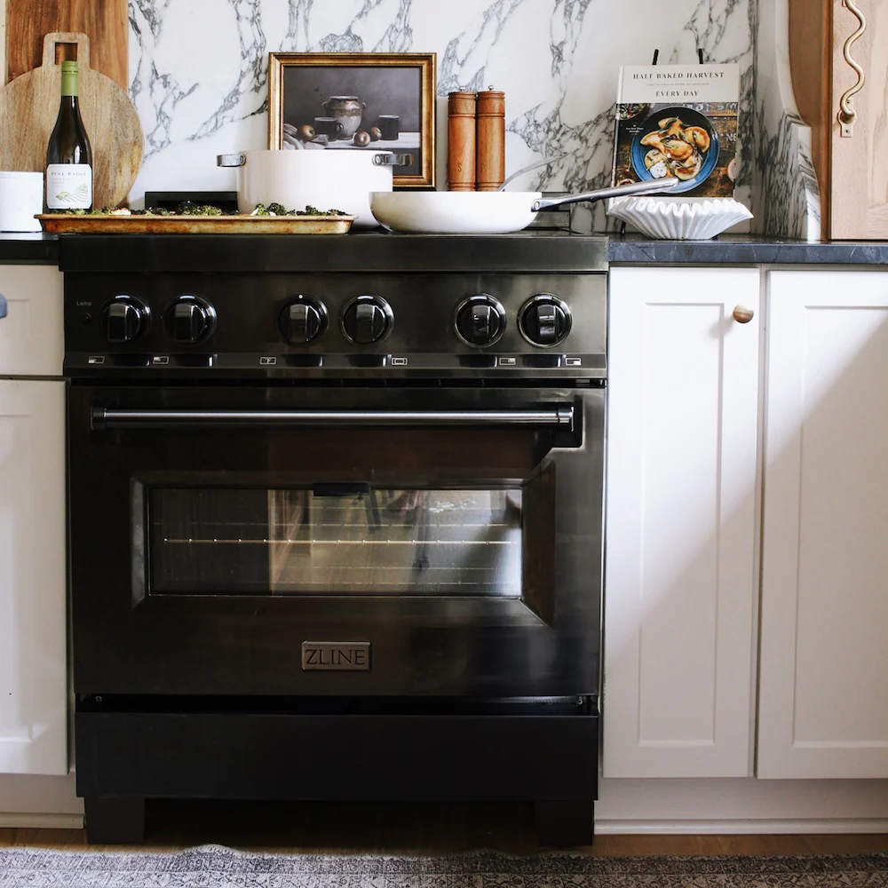 ZLINE 30 in. 4.0 cu. ft. Legacy Induction Range with 4 Element Cooktop and Electric Oven in Black Stainless Steel, Open Box-Great Condition - Image 15