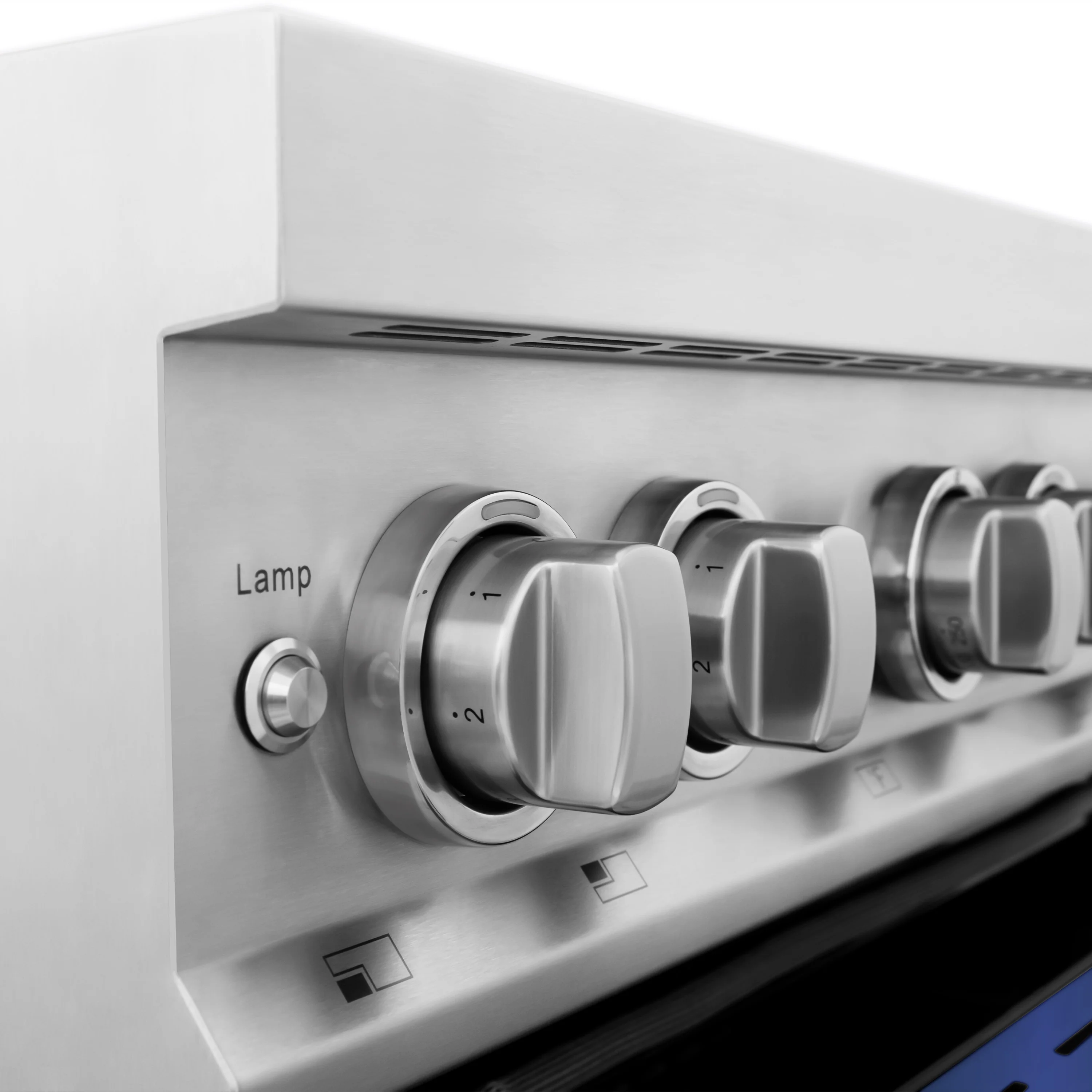 ZLINE 30 in. 4.0 cu. ft. Legacy Induction Range with 4 Element Cooktop and Electric Oven in Stainless Steel and Blue Matte Door, Open Box-Great Condition - Image 6