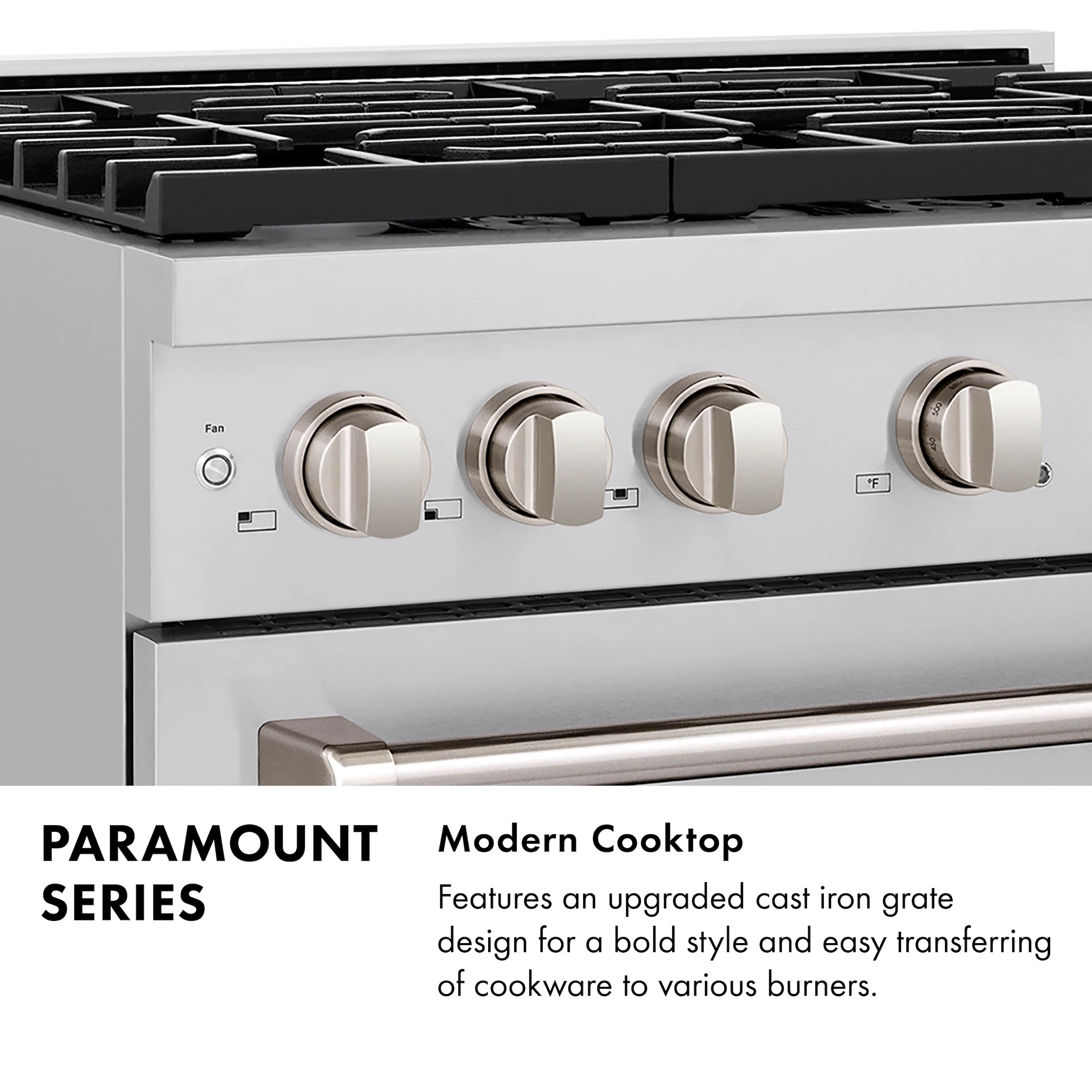 ZLINE 30 in. 4.2 cu. ft. Paramount Dual Fuel Range with 4 Burner Gas Cooktop and Electric Convection Oven in Stainless Steel, Open Box-Great Condition - Image 16