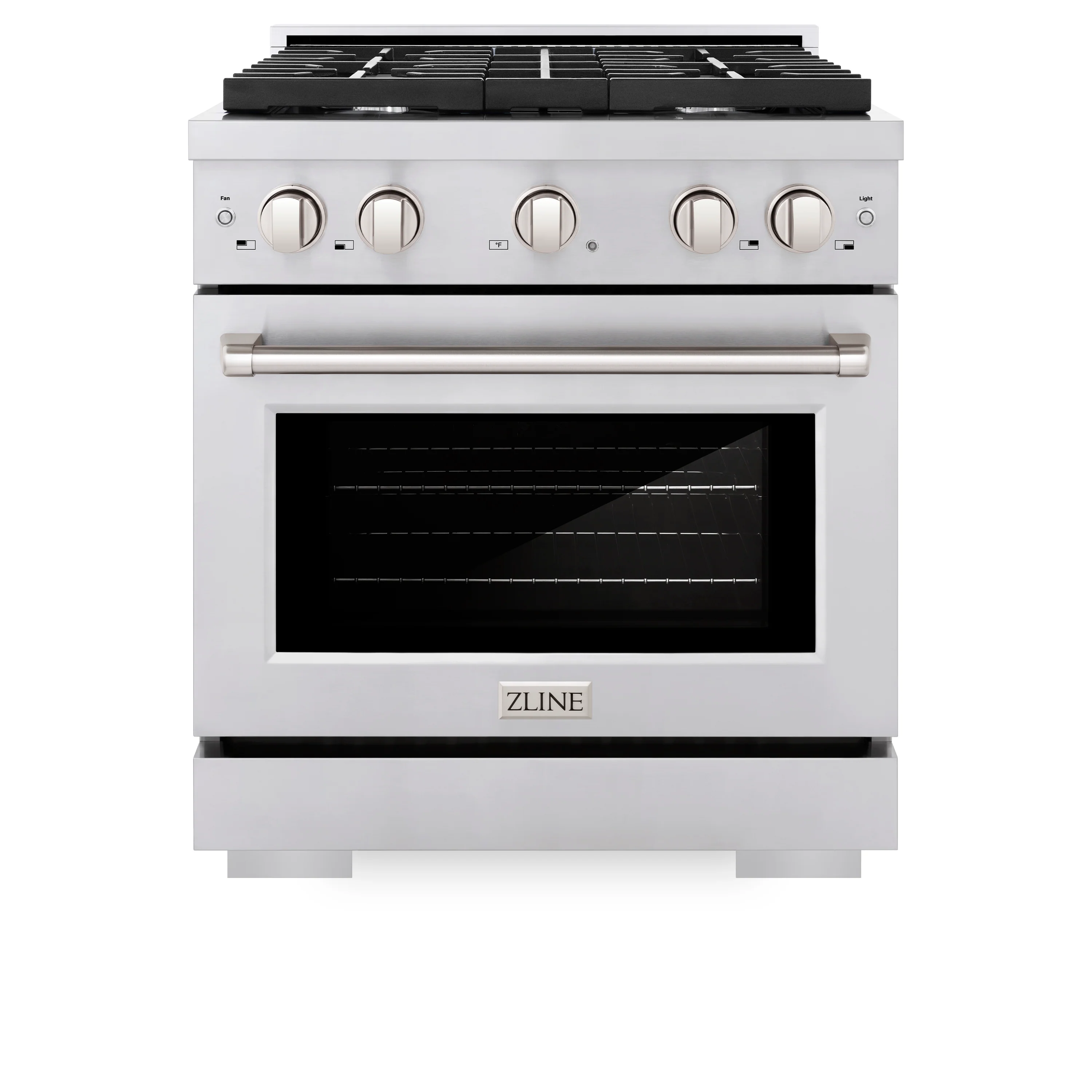 ZLINE 30 in. 4.2 cu. ft. Paramount Dual Fuel Range with 4 Burner Gas Cooktop and Electric Convection Oven in Stainless Steel, Open Box-Great Condition - Image 5