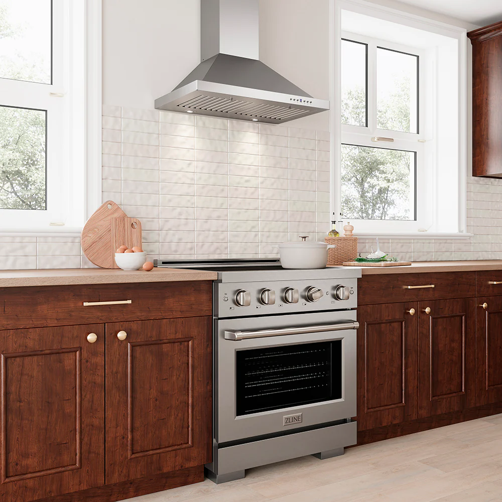 ZLINE 30 in. Convertible Vent Wall Mount Range Hood in Stainless Steel Handle, Open Box-Great Condition - Image 9