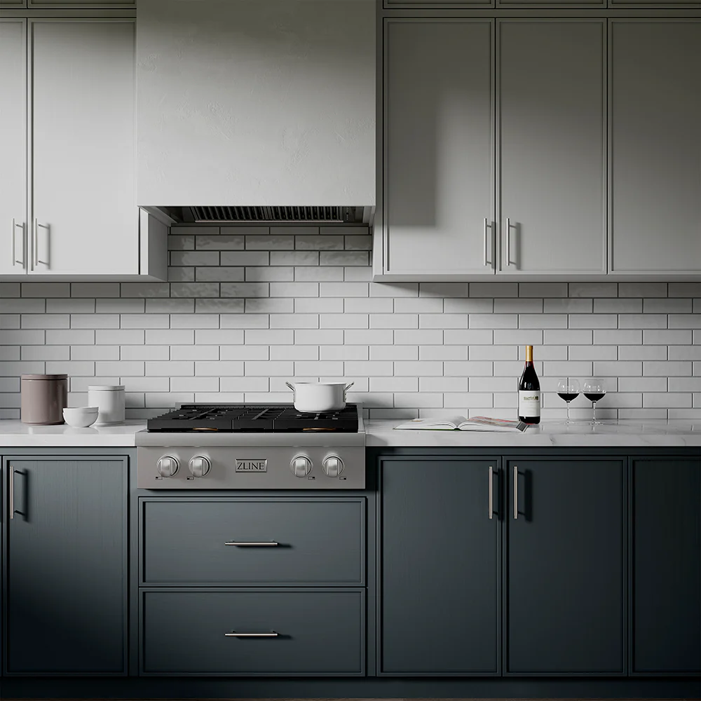 ZLINE 30 in. Paramount Gas Rangetop with 4 Burner DuoPro™ Cooktop in Stainless Steel - Image 9