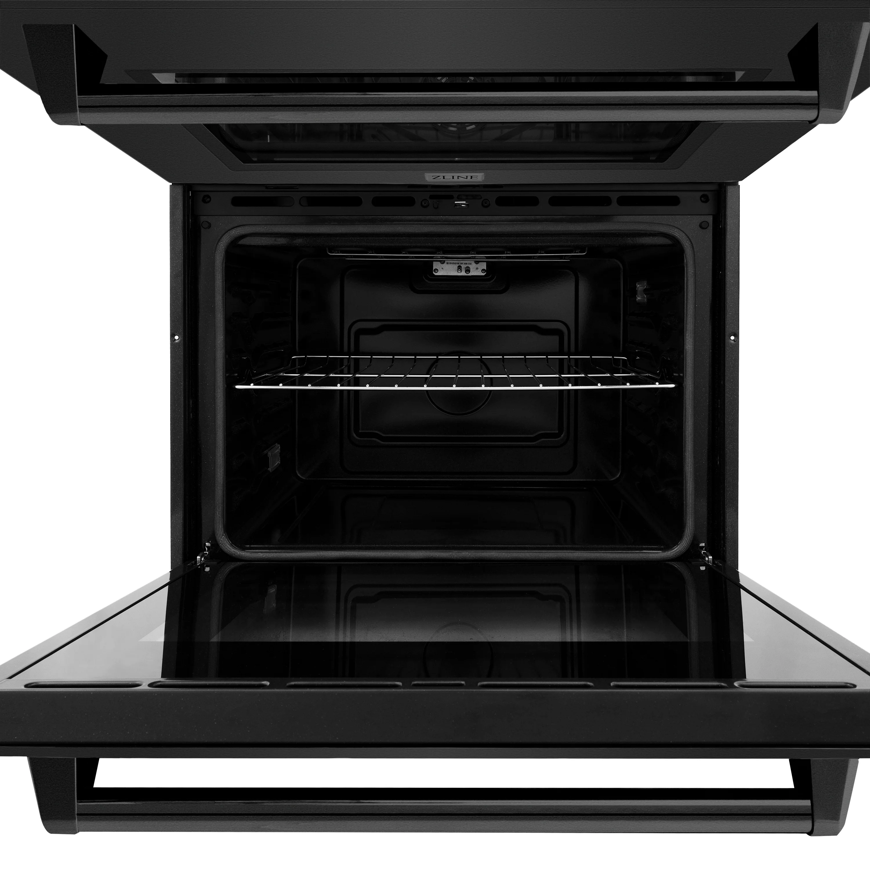 ZLINE 30 in. Professional True Convection Double Wall Oven with Air Fry and Self Clean in Black Stainless Steel, Open Box-Great Condition - Image 15