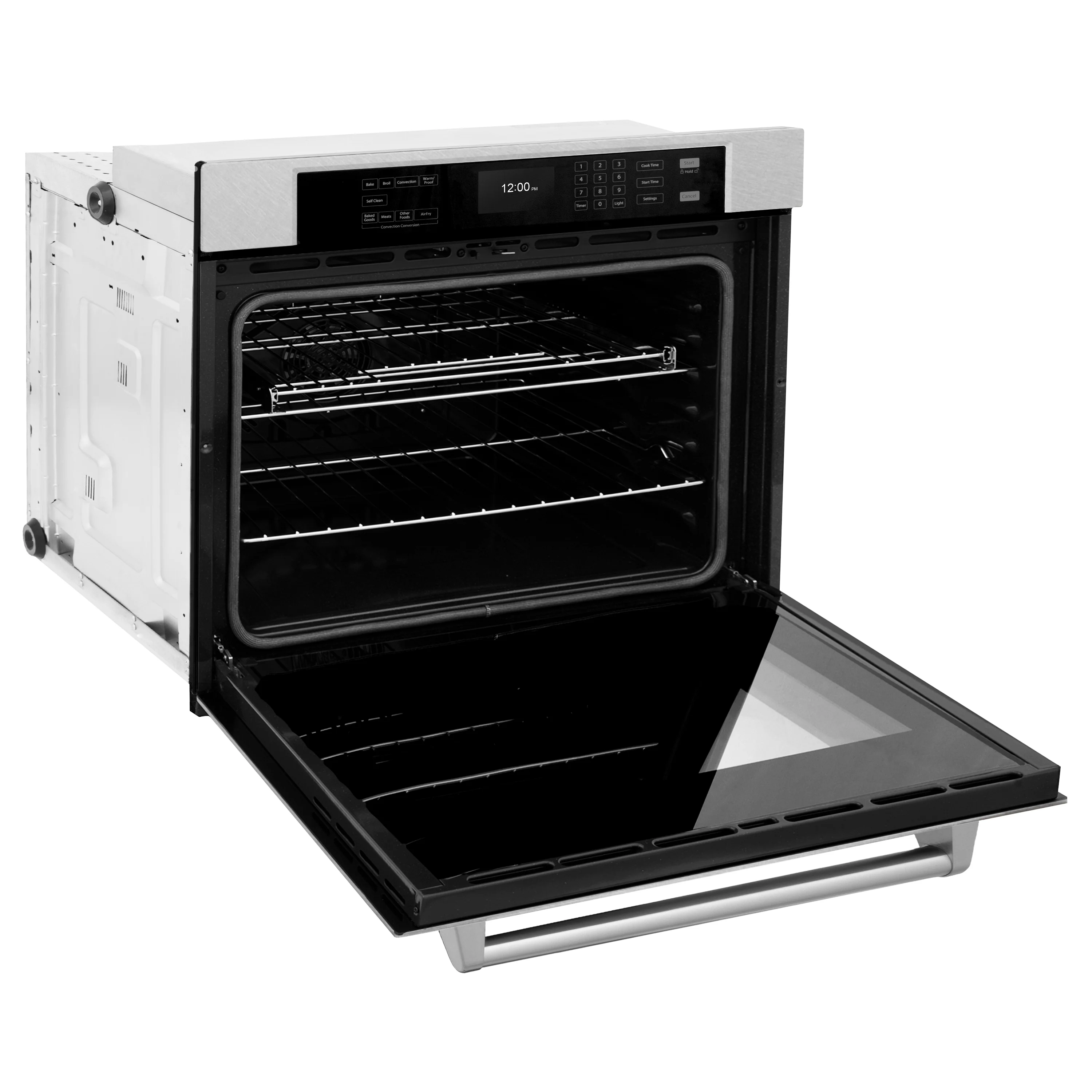 ZLINE 30 in. Professional True Convection Single Wall Oven with Air Fry and Self Clean in Satin Stainless Steel, Open Box-Great Condition - Image 7