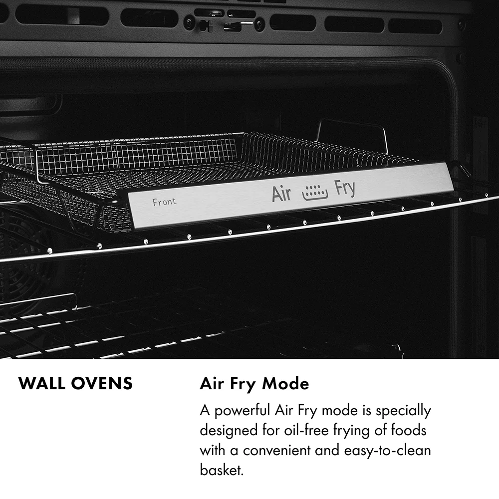 ZLINE 30 in. Professional True Convection Single Wall Oven with Air Fry and Self Clean in Stainless Steel, Open Box-Great Condition - Image 24
