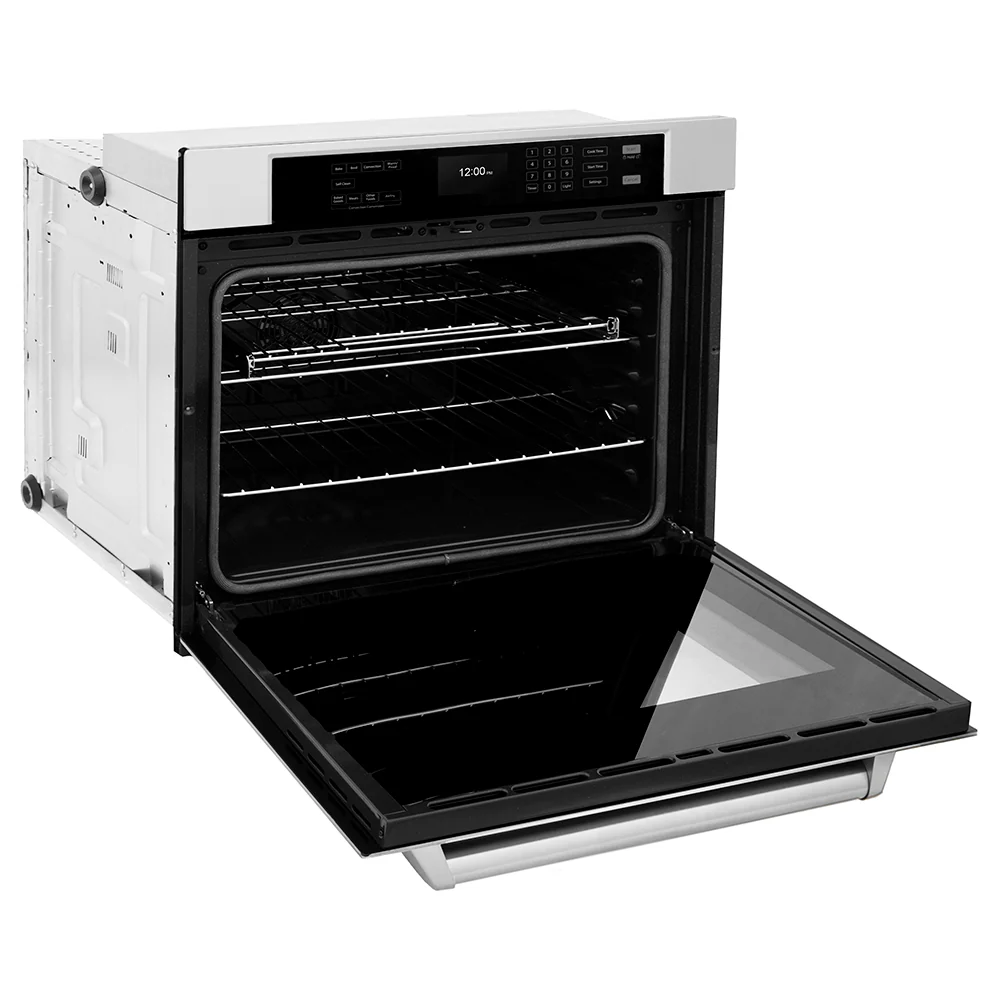 ZLINE 30 in. Professional True Convection Single Wall Oven with Air Fry and Self Clean in Stainless Steel, Open Box-Great Condition - Image 8
