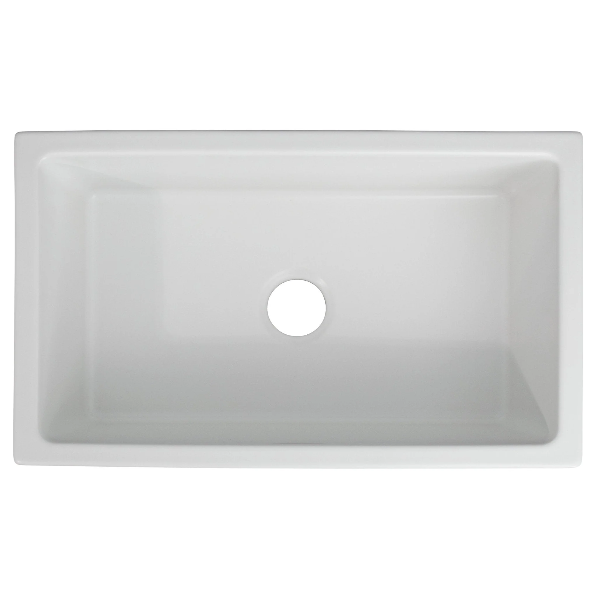 ZLINE 30 in. Venice Farmhouse Apron Front Reversible Single Bowl Fireclay Kitchen Sink with Bottom Grid in White Gloss (FRC5119-WH-30) - Image 22