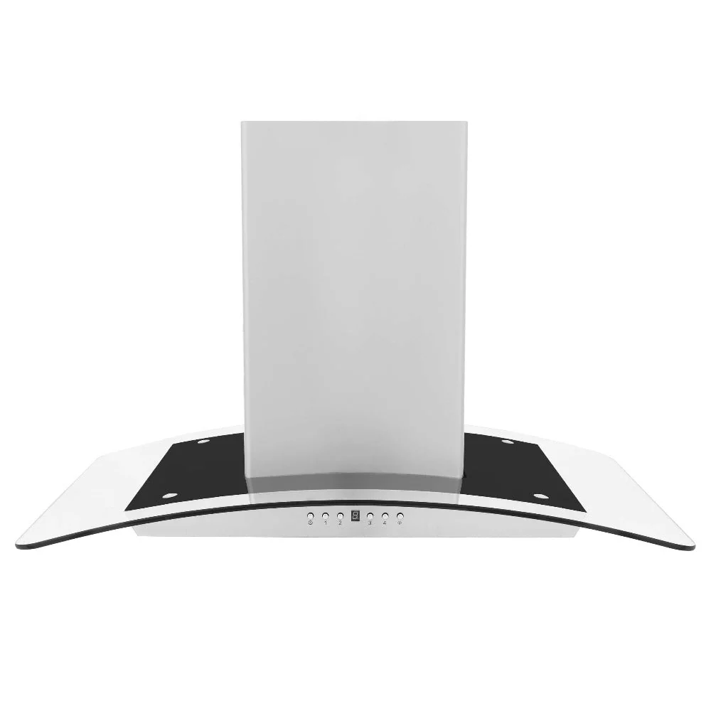 ZLINE 30 in. Convertible Vent Island Mount Range Hood in Stainless Steel & Glass (GL5i-30) - Image 5