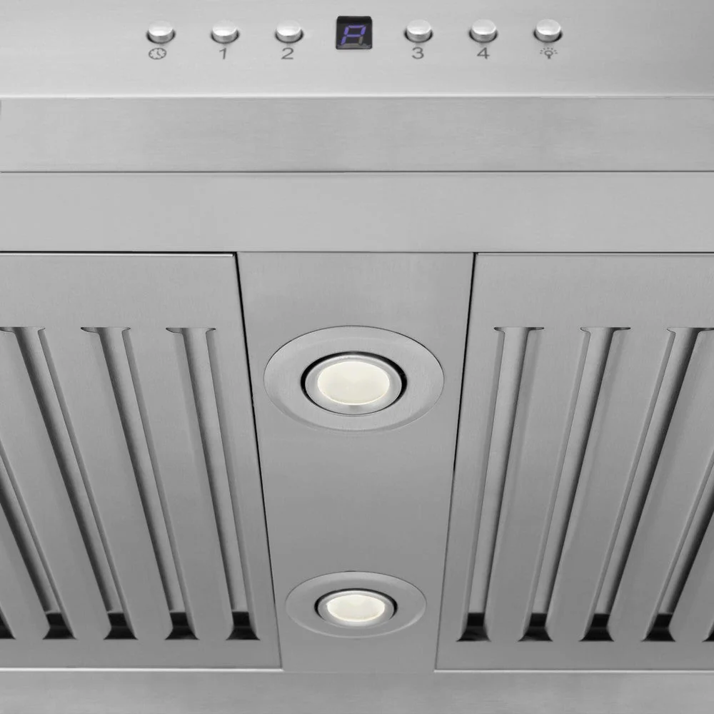ZLINE 30 in. Convertible Vent Island Mount Range Hood in Stainless Steel & Glass (GL5i-30) - Image 6
