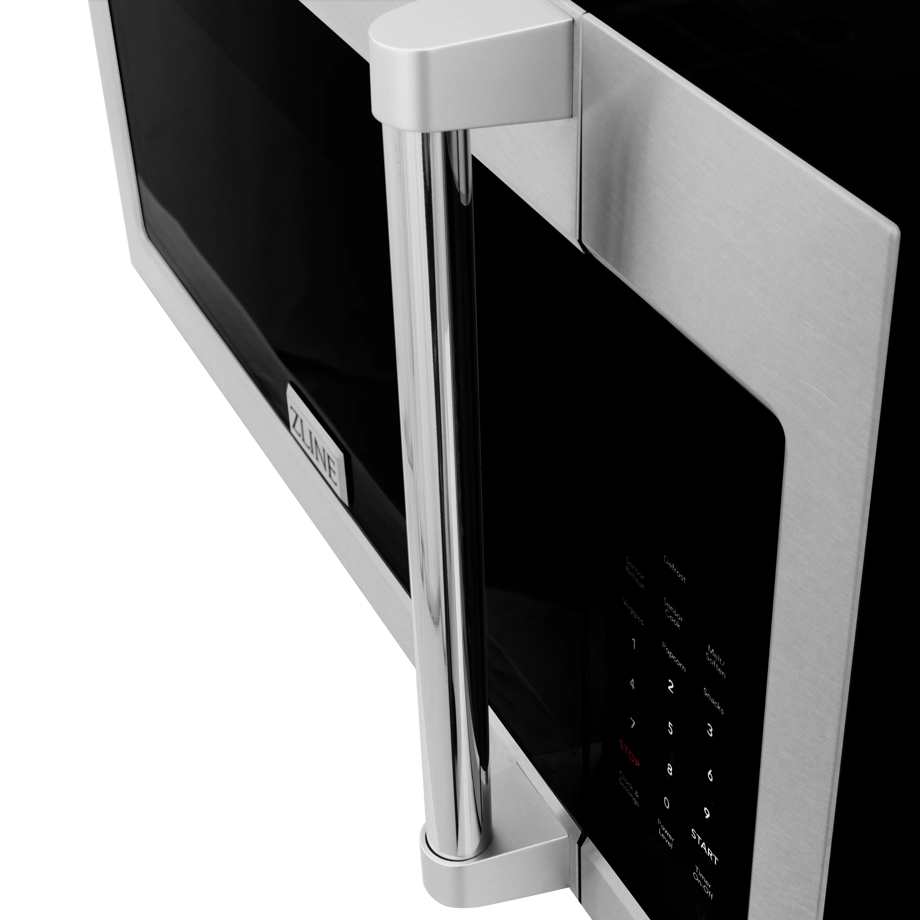 ZLINE 30 in. Over the Range Convection Microwave Oven with Traditional Handle in Fingerprint Resistant Stainless Steel (MWO-OTR-H-SS) - Image 9
