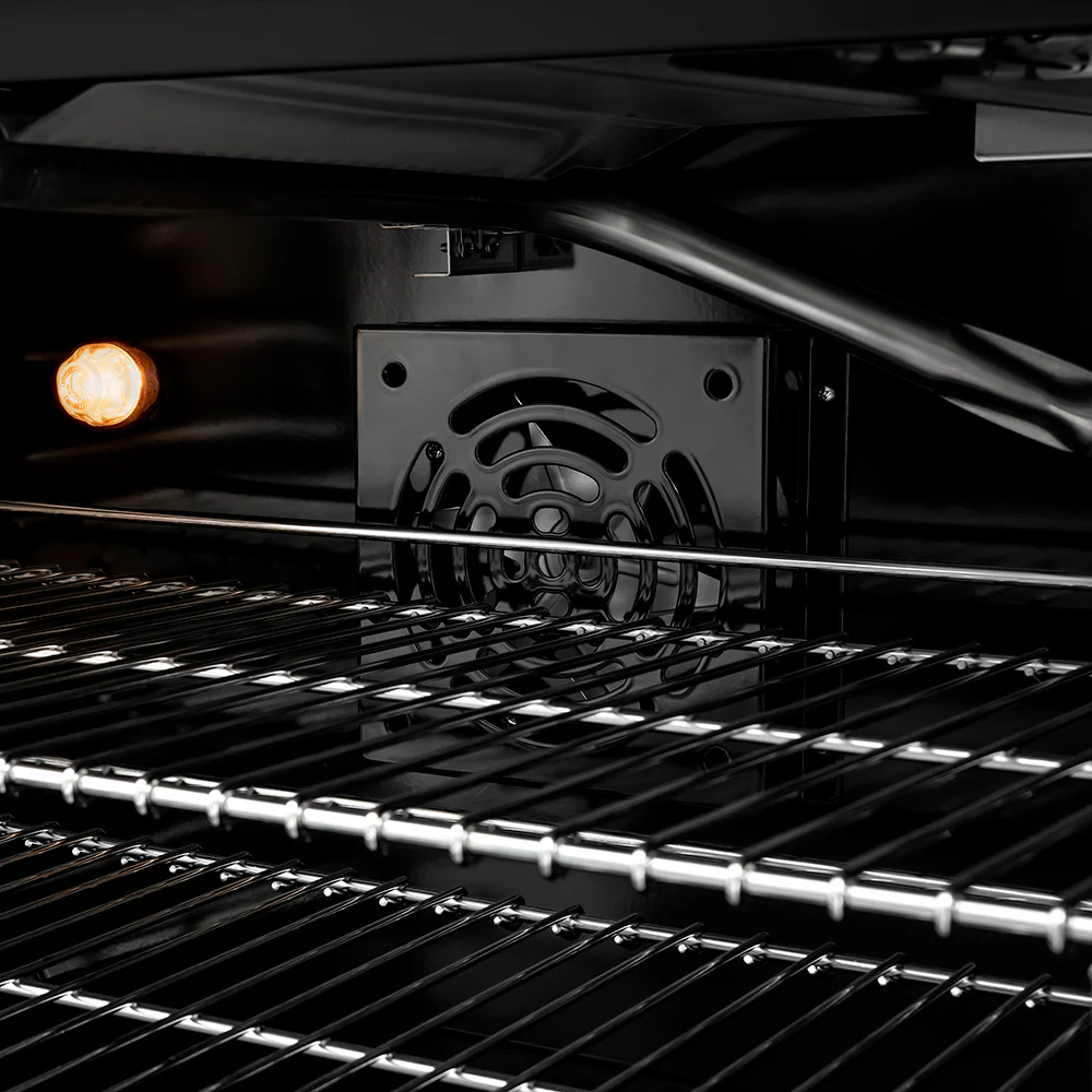 ZLINE 30 in. 4.2 cu. ft. Paramount Gas Range with 4 Burner DuoPro™ Cooktop and Convection Gas Oven in Black Satin Stainless Steel (PSGRBS-30) - Image 6