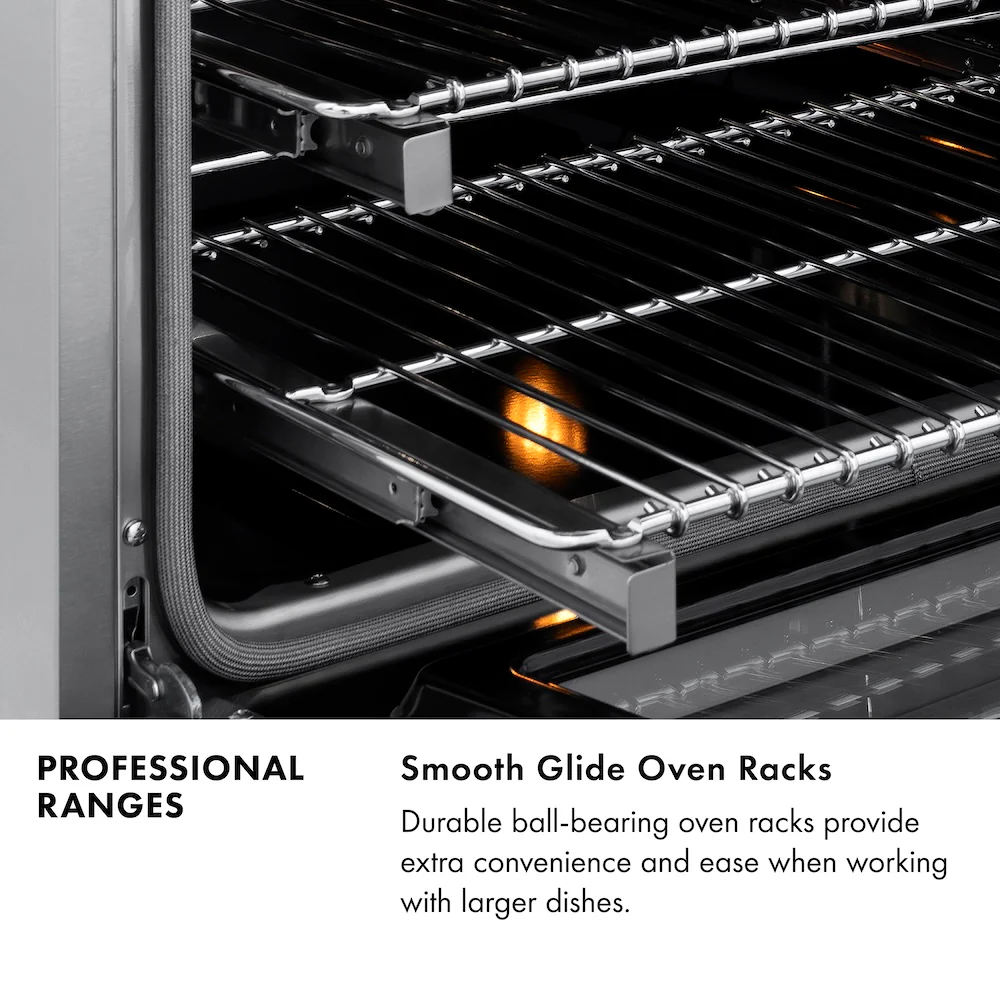 ZLINE 30 in. 4.2 cu. ft. Paramount Gas Range with 4 Burner Cooktop and Convection Gas Oven in Stainless Steel (SGR30) - Image 20