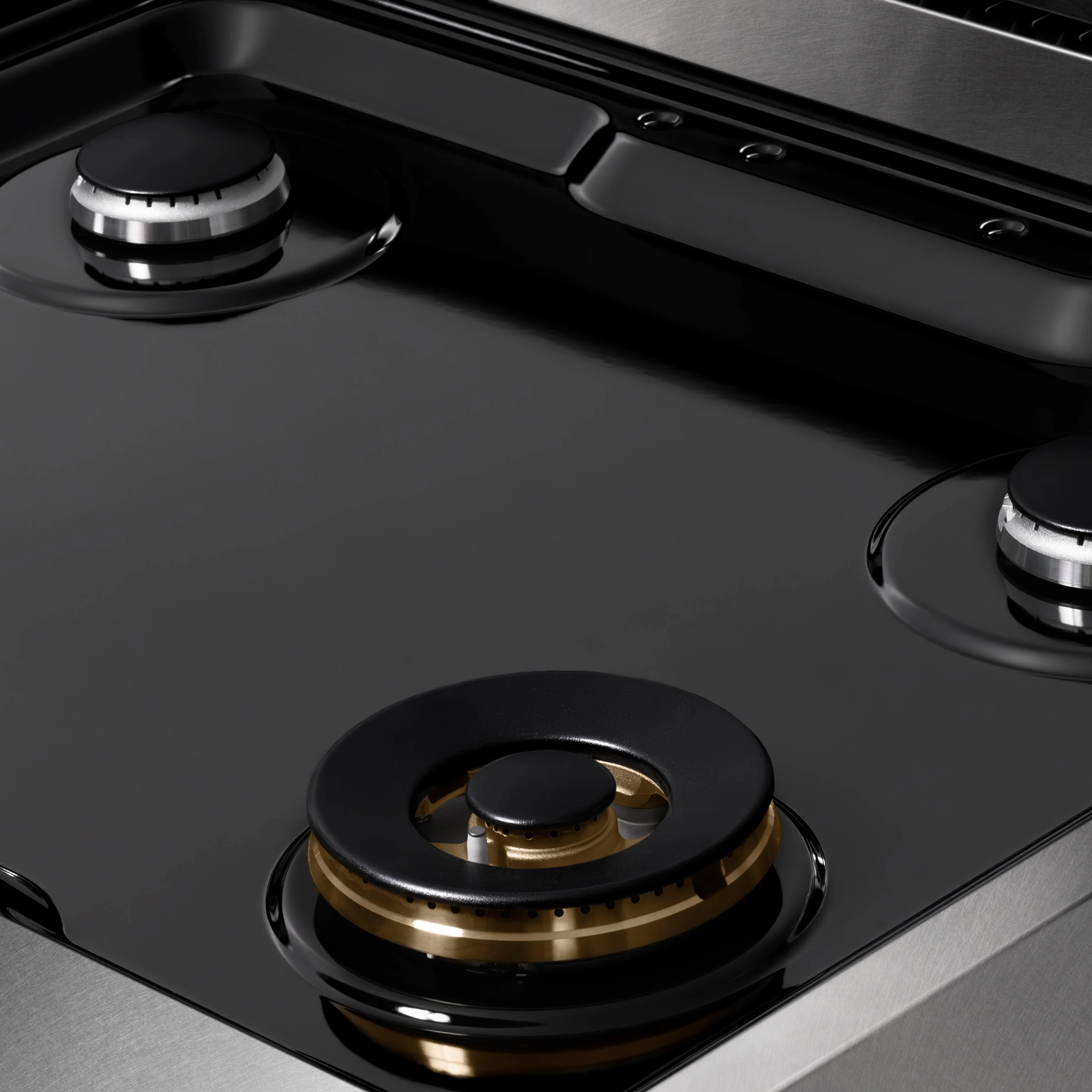 ZLINE 30 in. Paramount Gas Rangetop with 4 Burners and Porcelain Cooktop in Satin Stainless Steel (SRTS-30) - Image 6