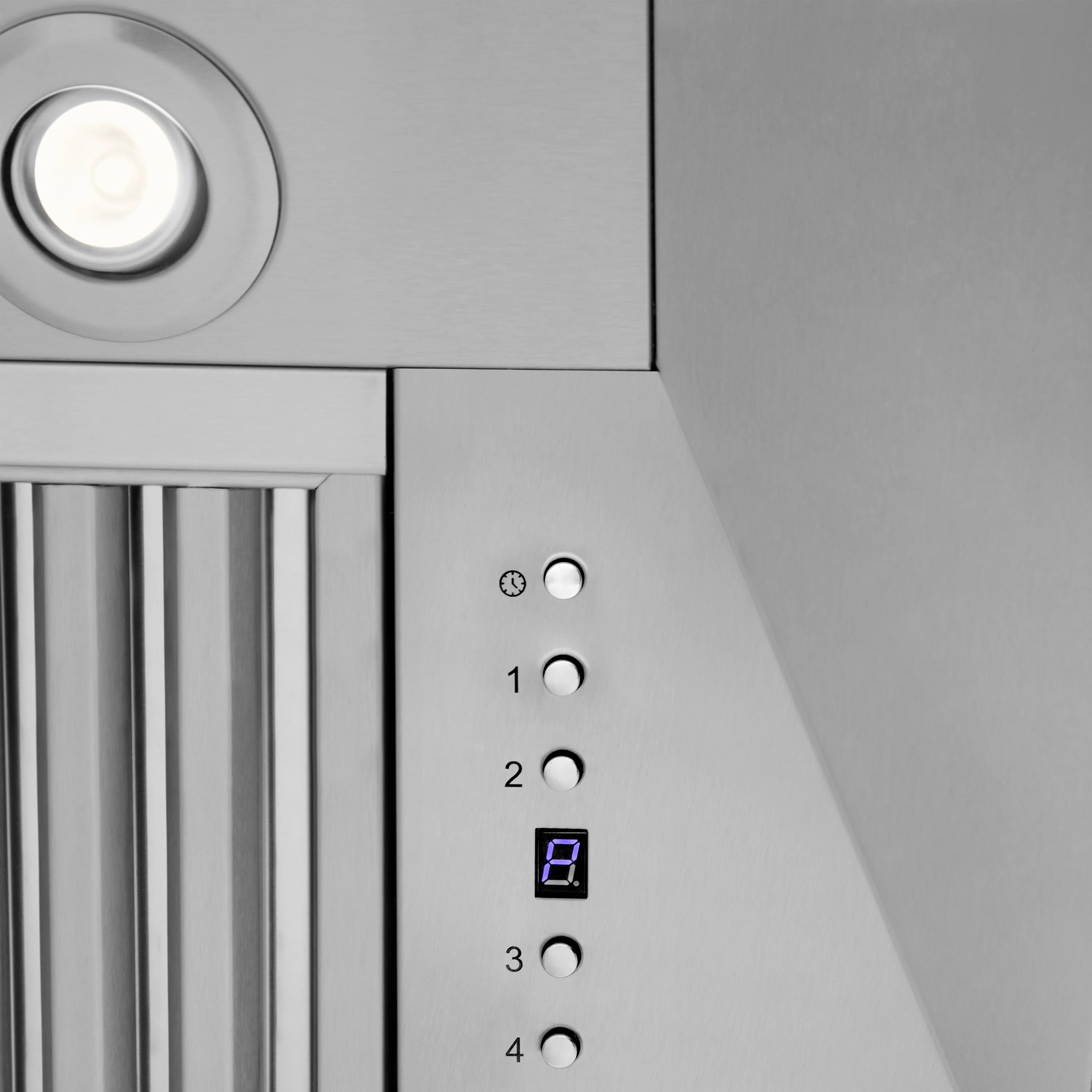 ZLINE 30" Professional Convertible Vent Wall Mount Range Hood in Stainless Steel (597-30) - Image 7