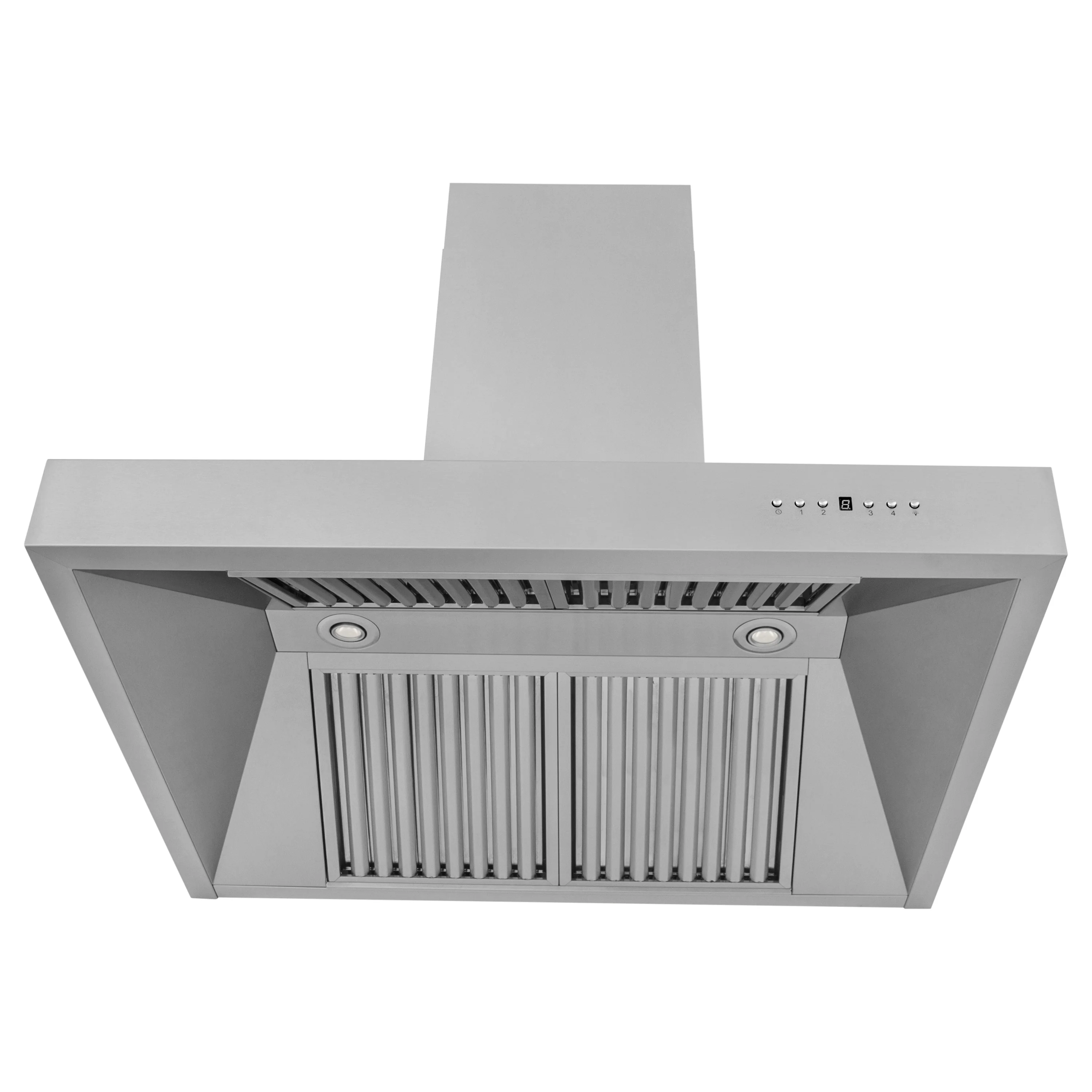 ZLINE 30" Professional Convertible Vent Wall Mount Range Hood in Stainless Steel (697-30) - Image 6