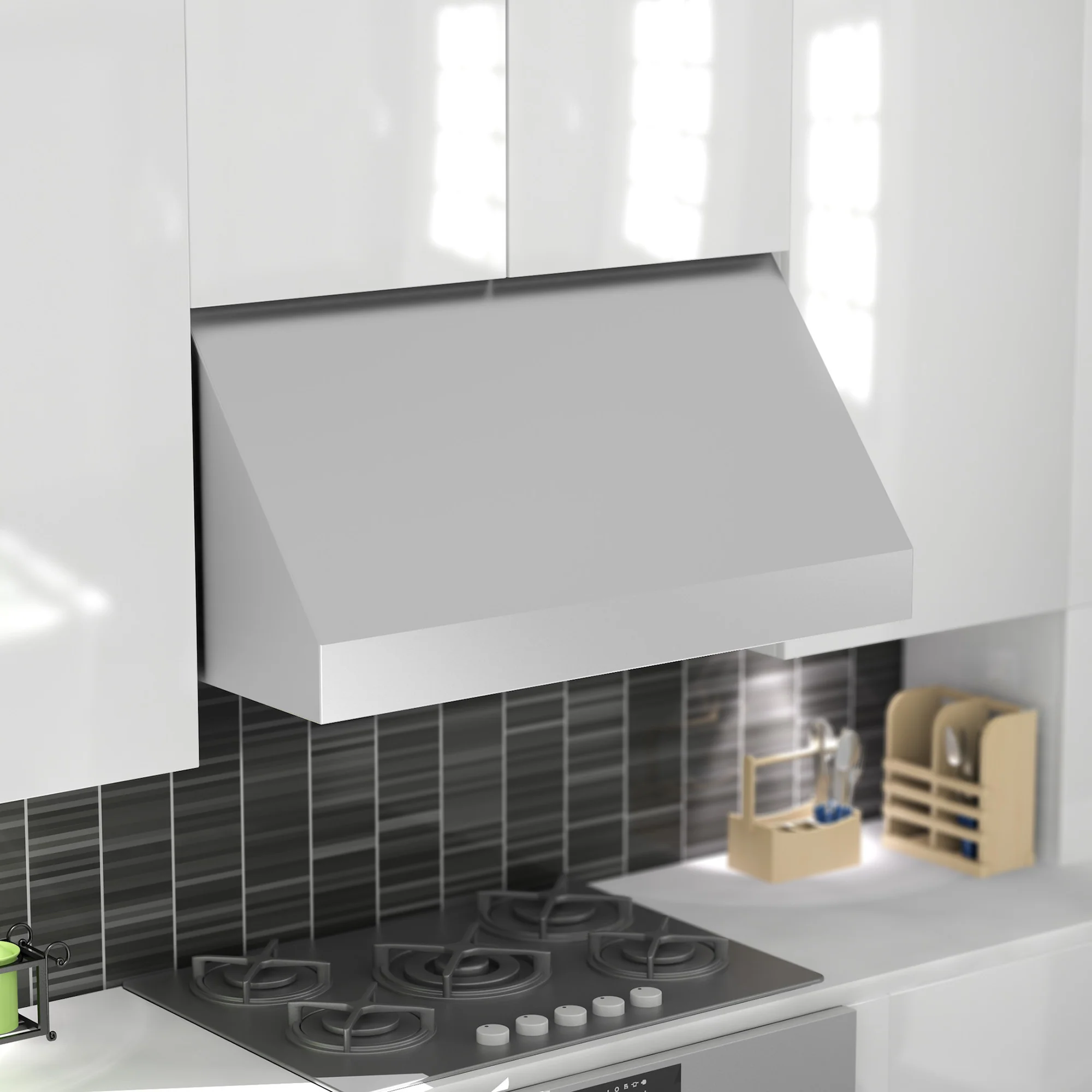 ZLINE 30"  Convertible Vent Under Cabinet Range Hood in Stainless Steel (523-30) - Image 9