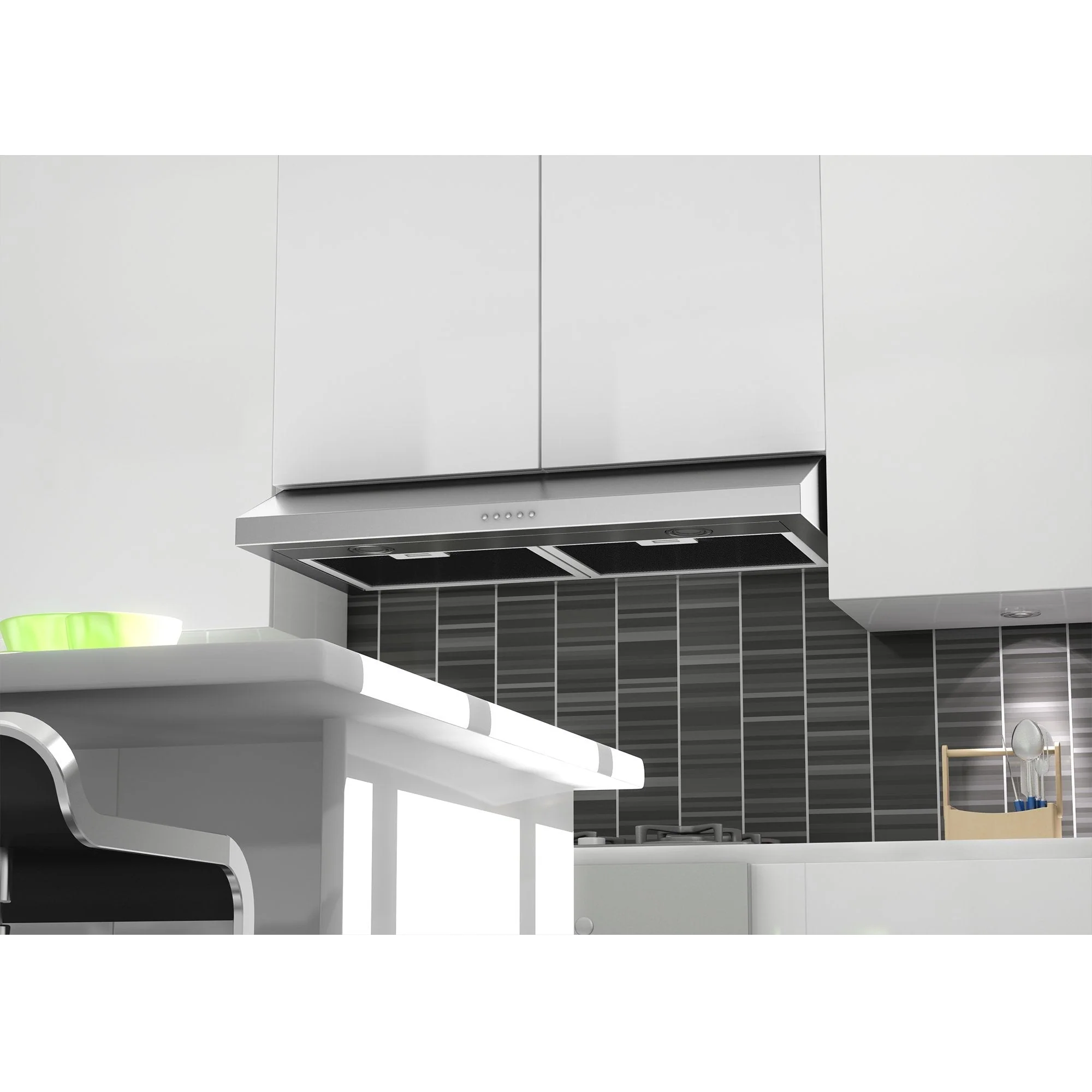 ZLINE 30 inch 280 CFM Ducted Under Cabinet Range Hood in Stainless Steel - Hardwired Power (615-30) - Image 11