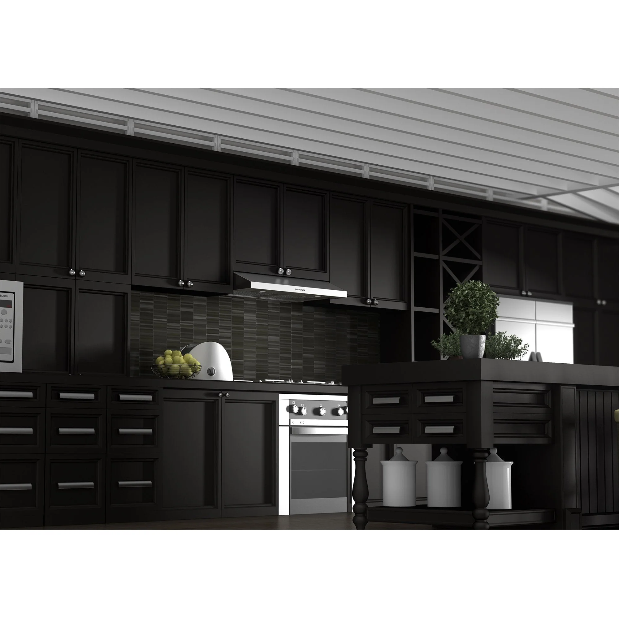 ZLINE 30 inch 280 CFM Ducted Under Cabinet Range Hood in Stainless Steel - Hardwired Power (615-30) - Image 7