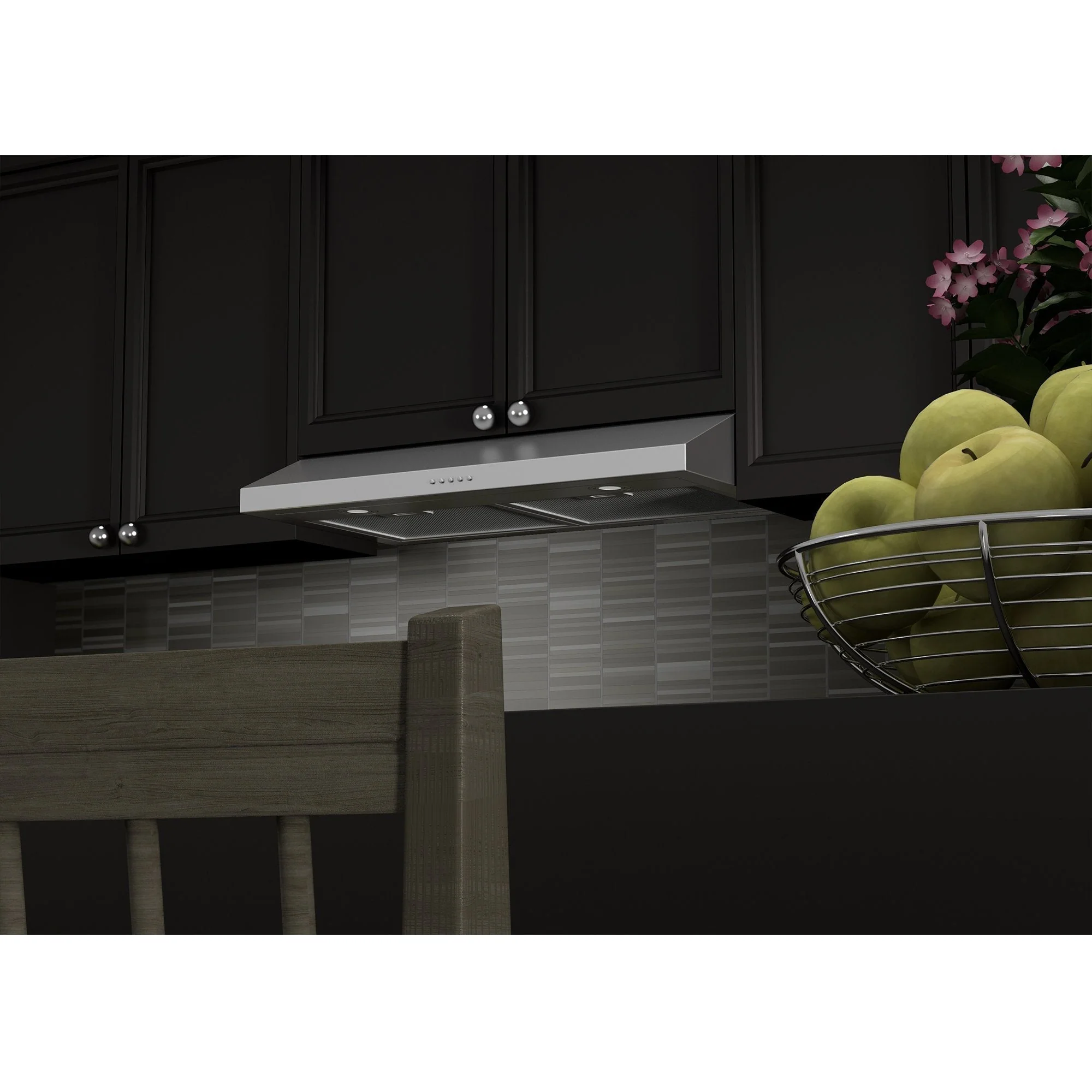 ZLINE 30 inch 280 CFM Ducted Under Cabinet Range Hood in Stainless Steel - Hardwired Power (615-30) - Image 8