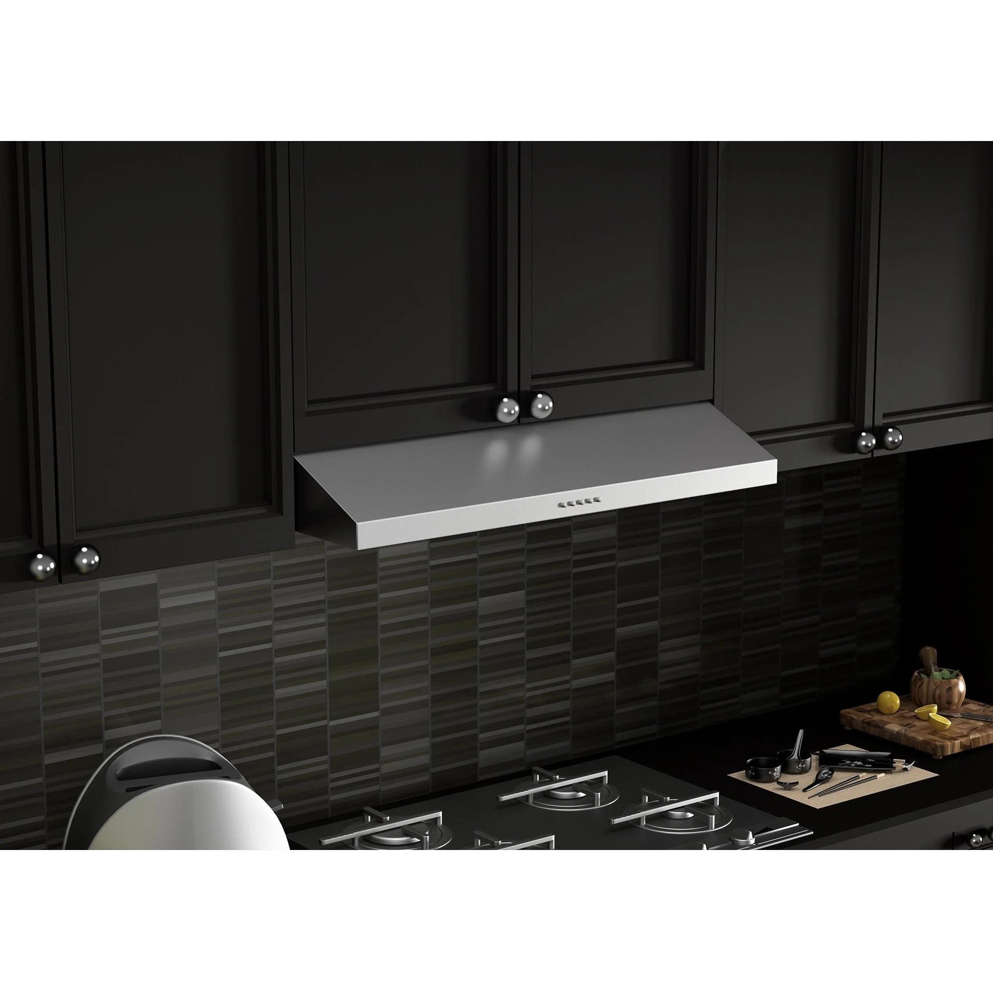 ZLINE 30 inch 280 CFM Ducted Under Cabinet Range Hood in Stainless Steel - Hardwired Power (615-30) - Image 9