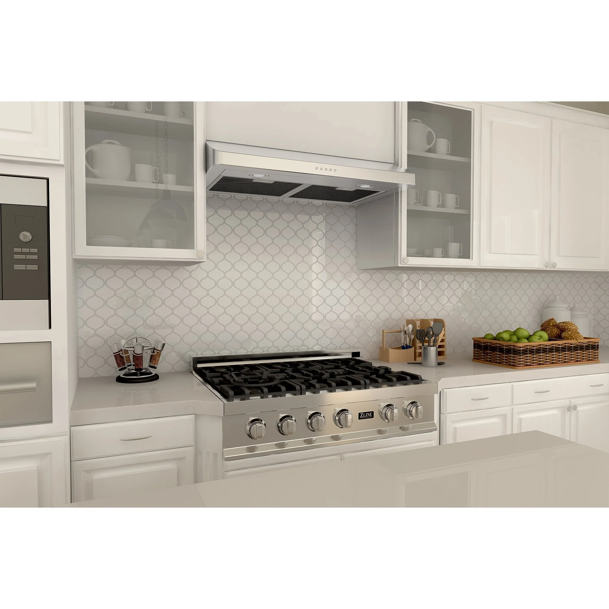 ZLINE 400 CFM Ducted Under Cabinet Range Hood in Stainless Steel - Hardwired Power (617) - Image 8