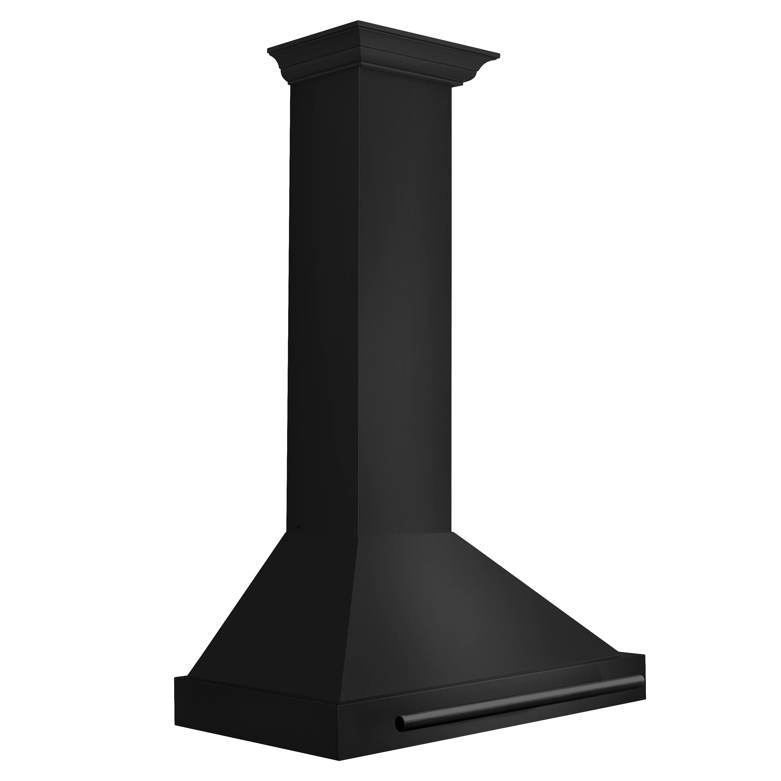 ZLINE 30 in. Convertible Black Stainless Steel Wall Mount Range Hood With Black Stainless Steel Handle (BSKB4X-30) - Image 3