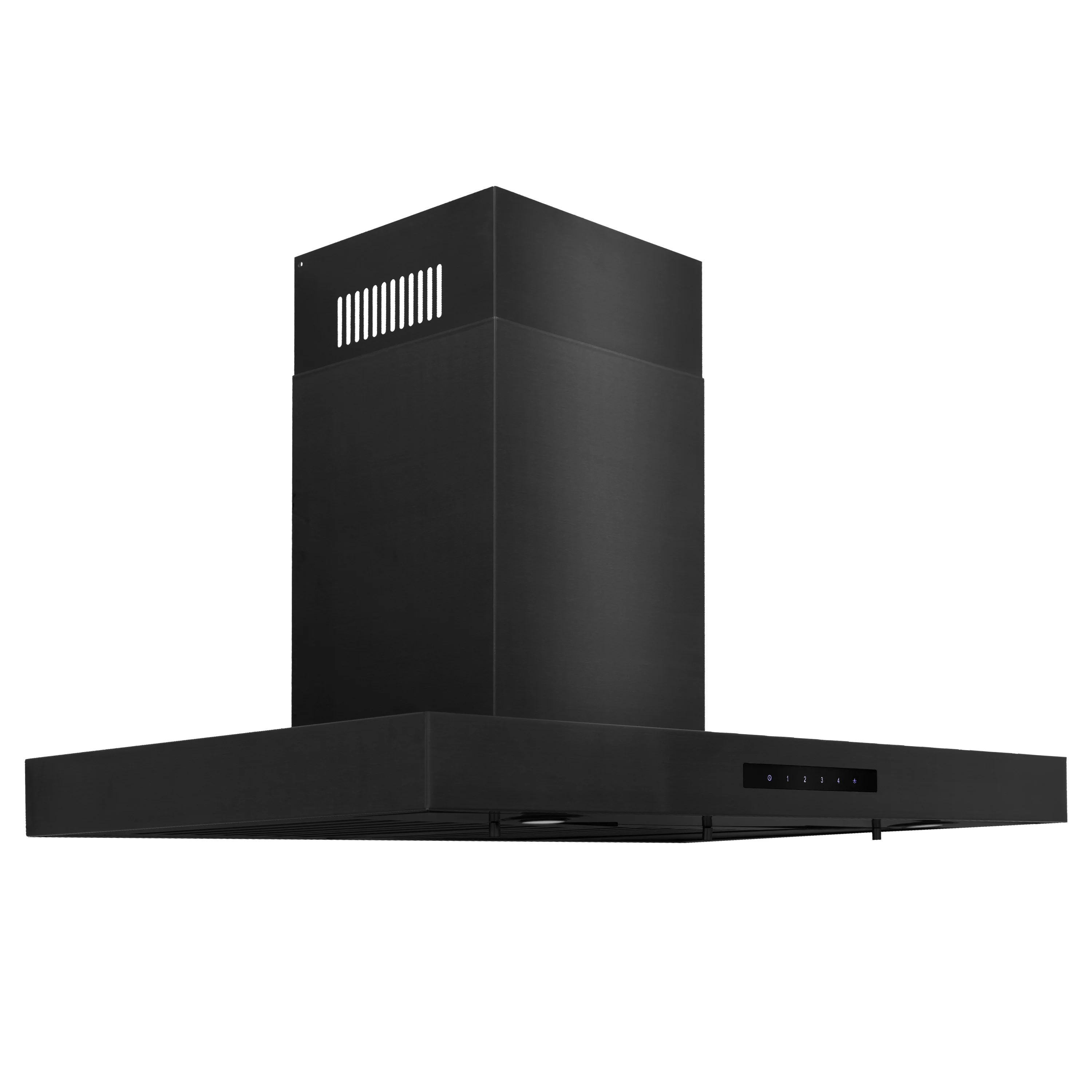 ZLINE 30" Convertible Vent Wall Mount Range Hood in Black Stainless Steel (BSKEN-30) - Image 4