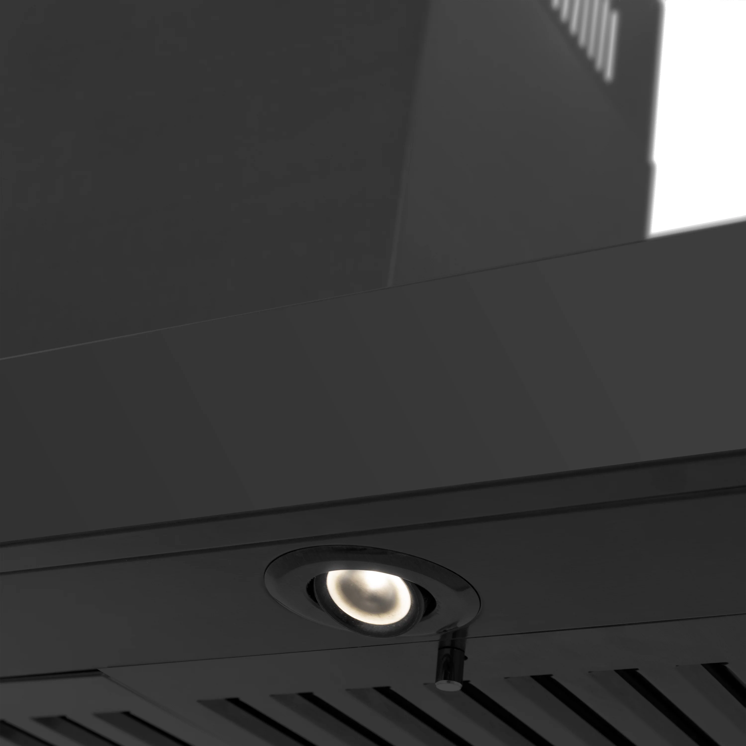 ZLINE 30" Convertible Vent Wall Mount Range Hood in Black Stainless Steel (BSKEN-30) - Image 9