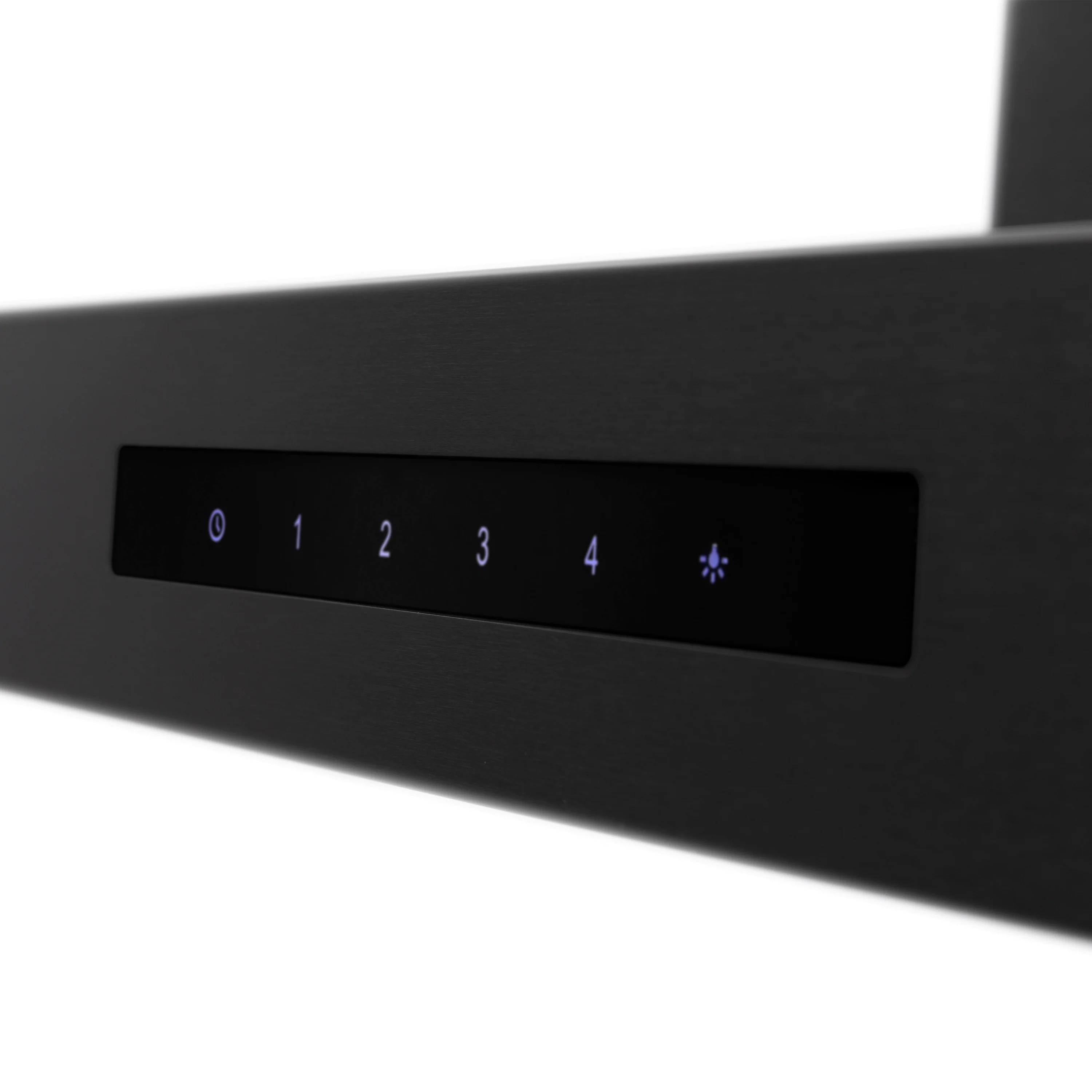 ZLINE 30" Convertible Vent Wall Mount Range Hood in Black Stainless Steel with Crown Molding (BSKENCRN-30) - Image 8