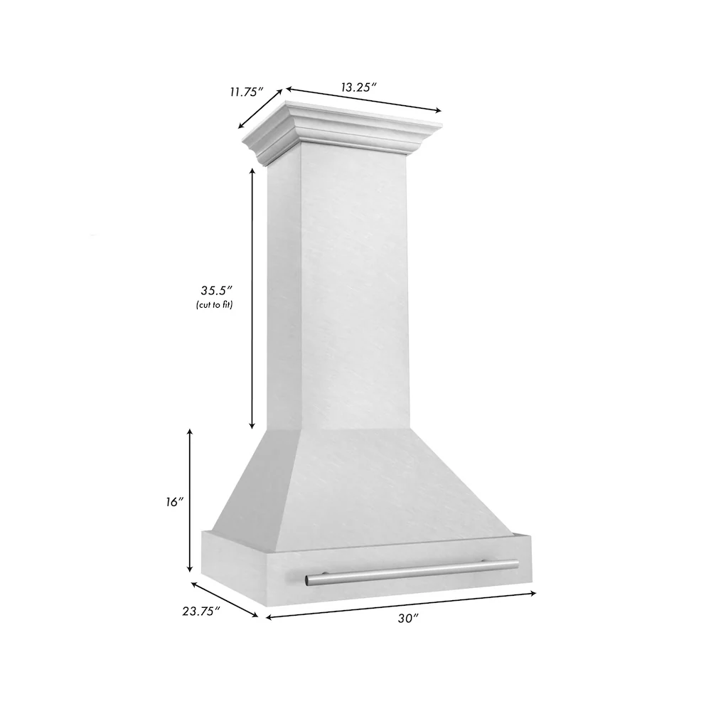 ZLINE 30" Fingerprint Resistant Stainless Steel Range Hood (8654SNX-30) - Image 10
