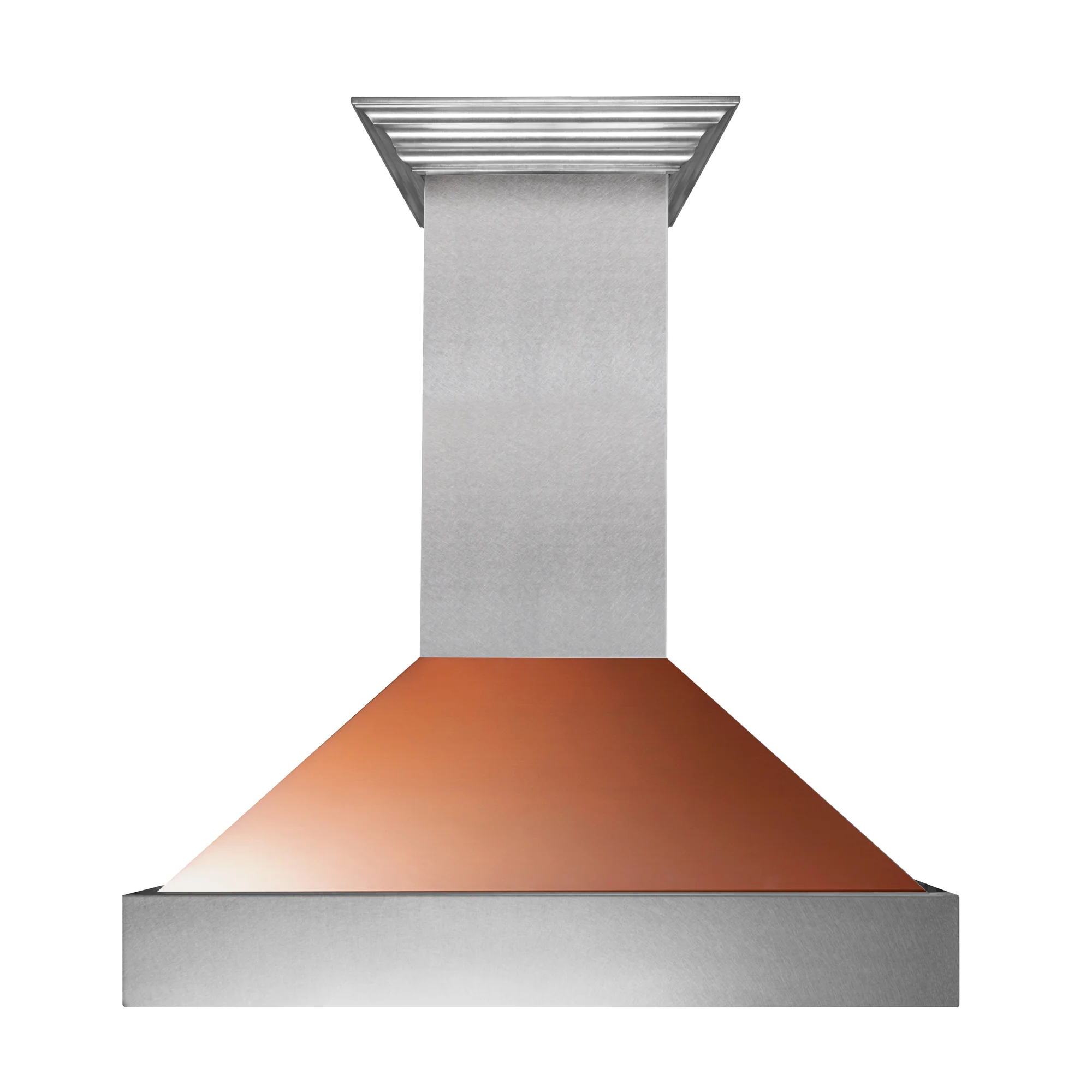 30" Ducted Fingerprint Resistant Stainless Steel Range Hood with Copper Shell (8654C-30) - Image 3