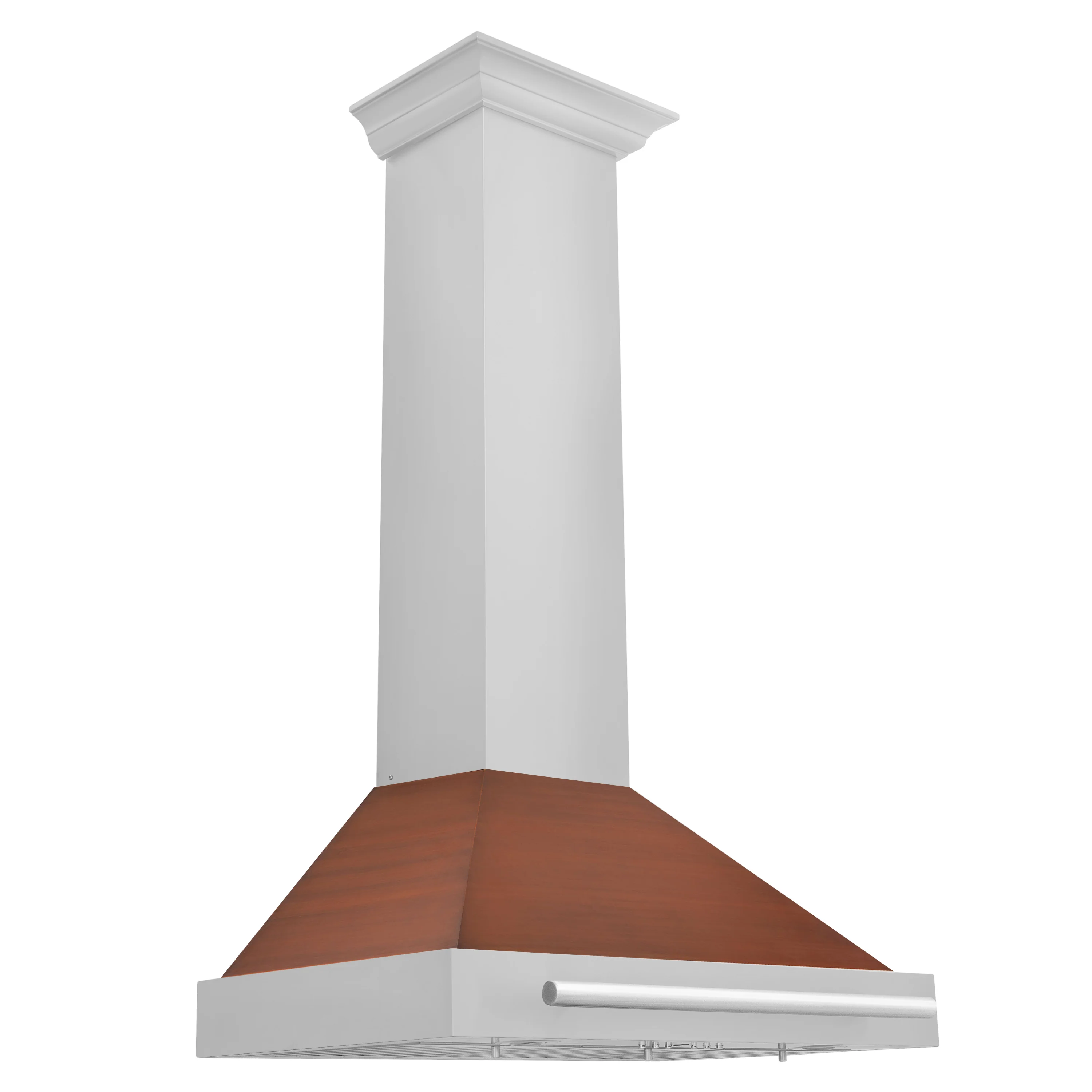 ZLINE 30 in. Convertible Stainless Steel Range Hood with Copper Shell and Stainless Steel Handle (KB4STX-C-30) - Image 4