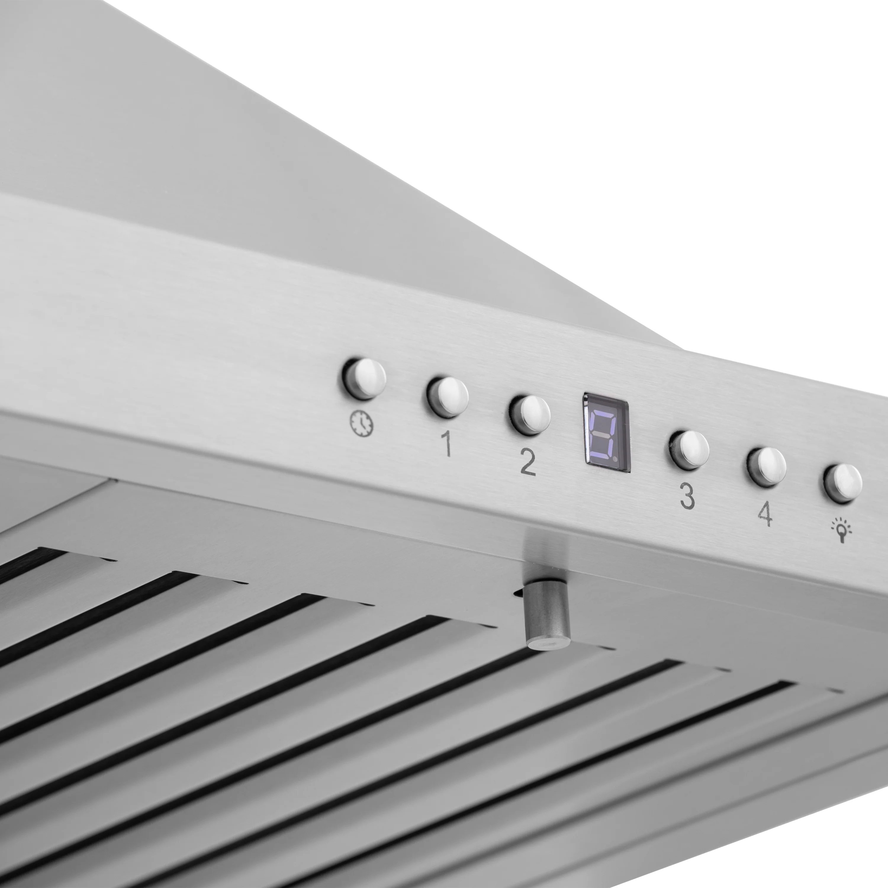ZLINE 30" Convertible Vent Wall Mount Range Hood in Stainless Steel with Crown Molding (KBCRN-30) - Image 9