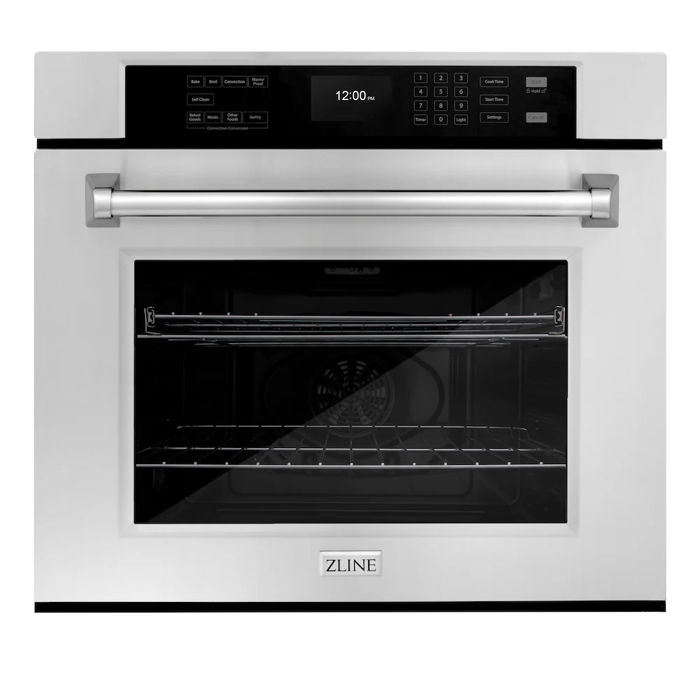 ZLINE 30 in. Professional True Convection Single Wall Oven with Air Fry and Self Clean in Stainless Steel (WAS-30) - Image 3