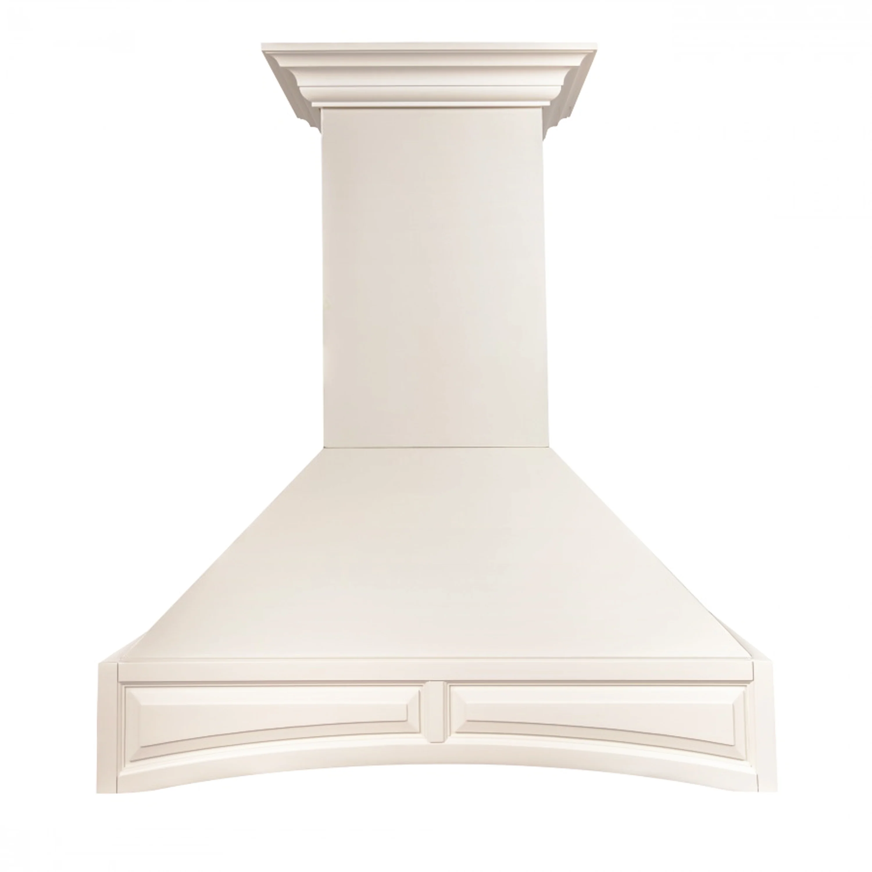 ZLINE 30" Convertible Vent Wooden Wall Mount Range Hood in Cottage White (321TT-30) - Image 3