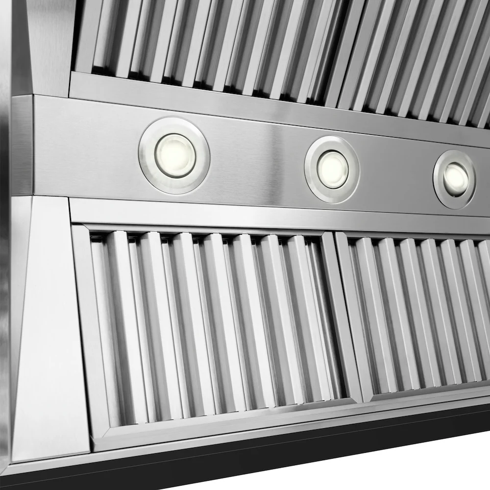 ZLINE 30 in. Wooden Wall Mount Range Hood in Rustic Black Finish (355CC-30) - Image 6